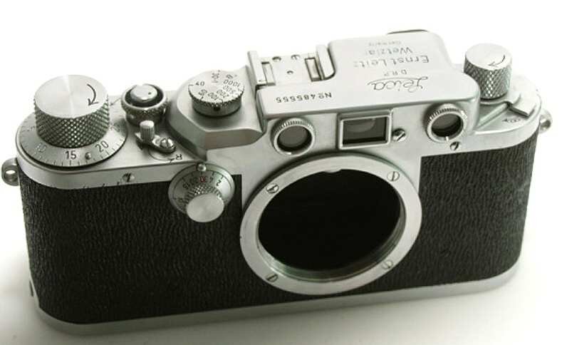 Leica IIIc Sharkskin cover