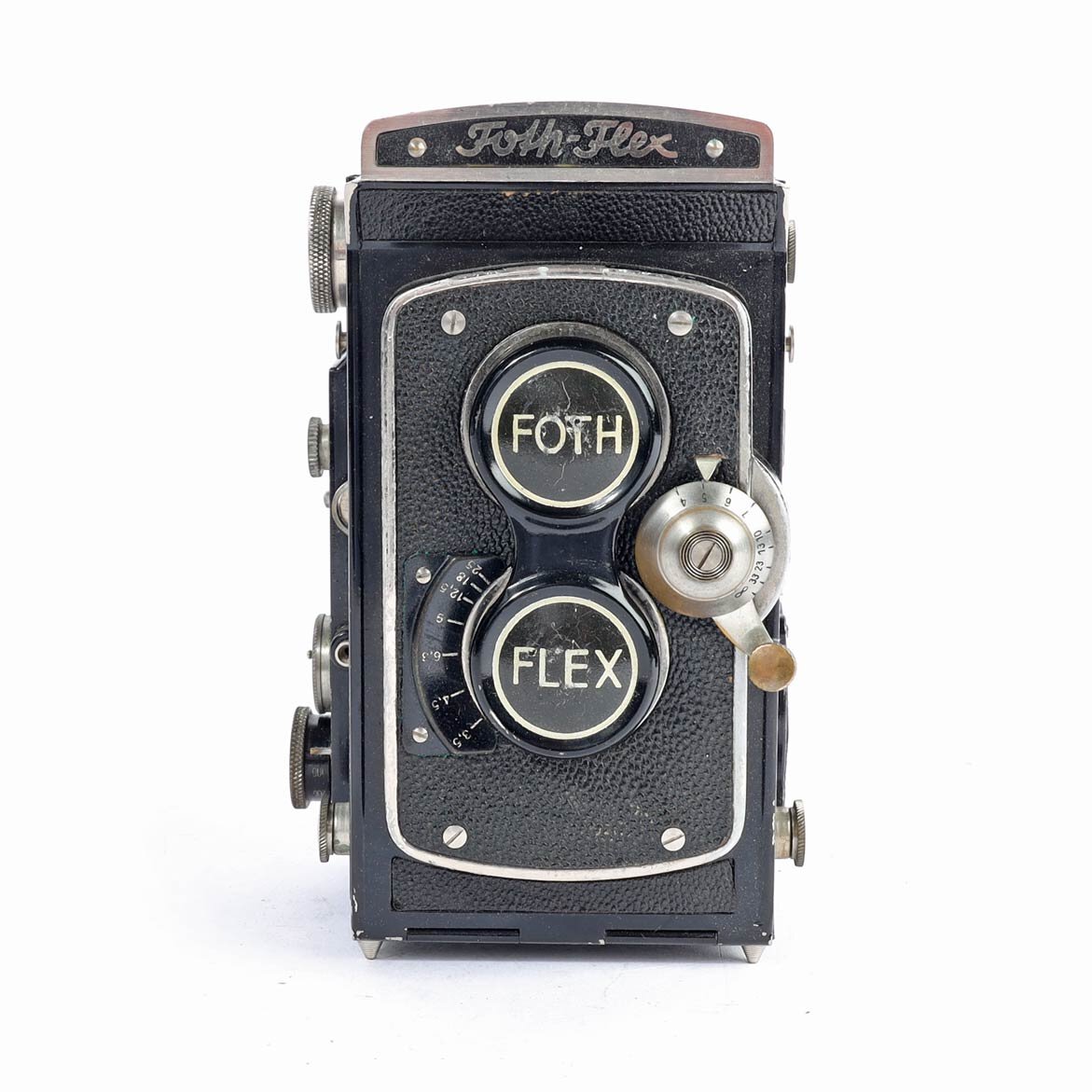 Vintage Foth-Flex II 120 film camera TLR 6x6 Foth Anastigmat 2,5/75mm Nottested