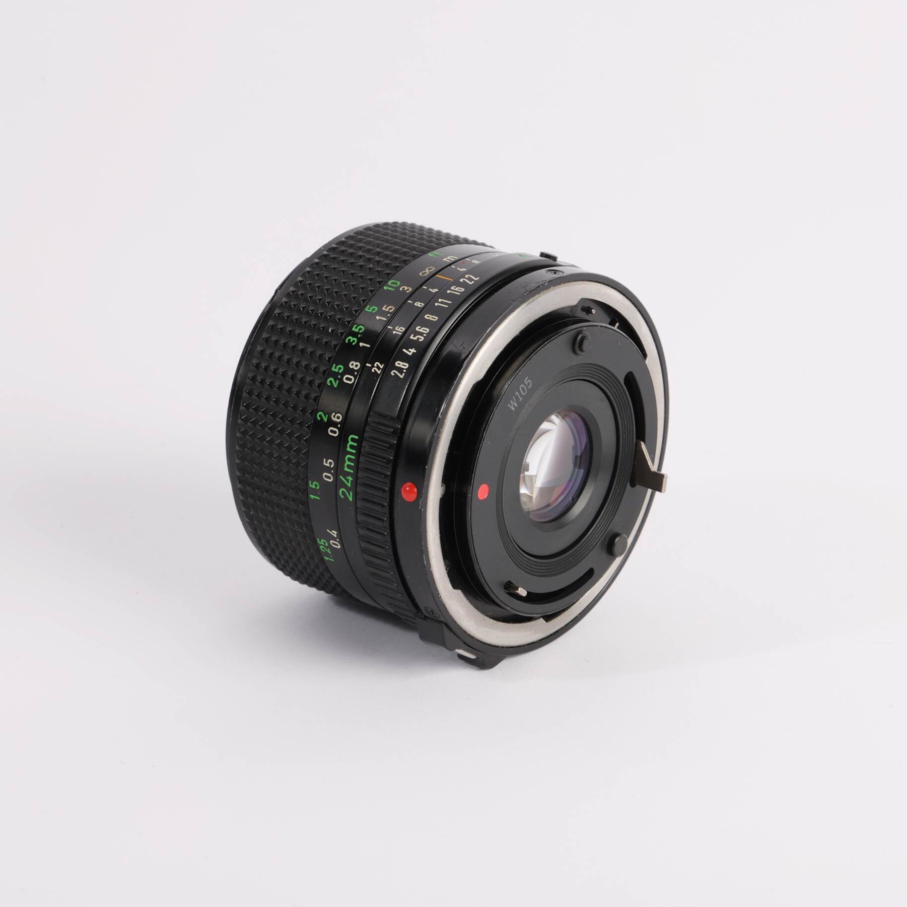 Objektiv Canon FD 2.8 / 24mm Weitwinkel analoge Canon SLRS