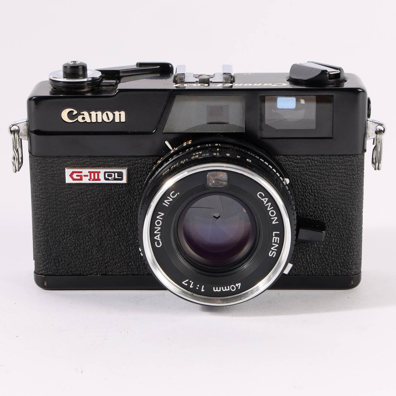 Canon Canonet G-III QL17 Rangefinder camera with 40mm lens 1:1.7 black