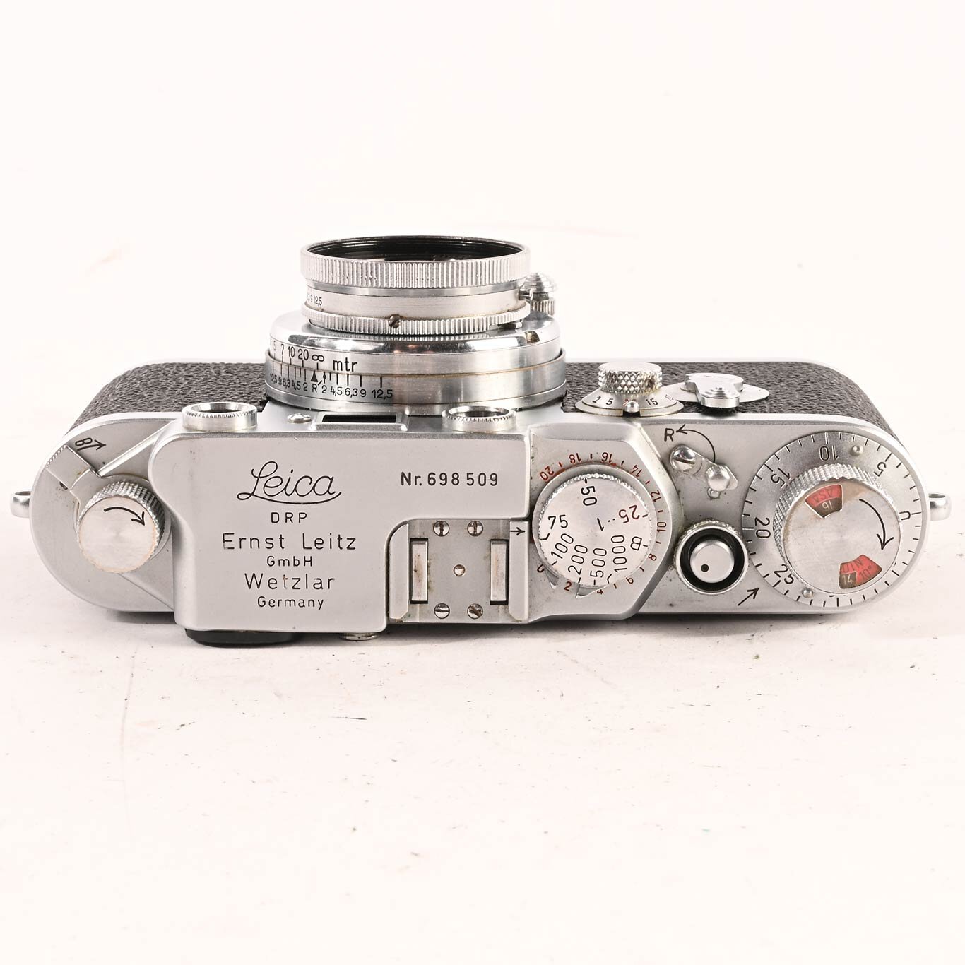 Leitz Leica IIIf rote kontaktzahlen mit vorlaufwewrk 1954