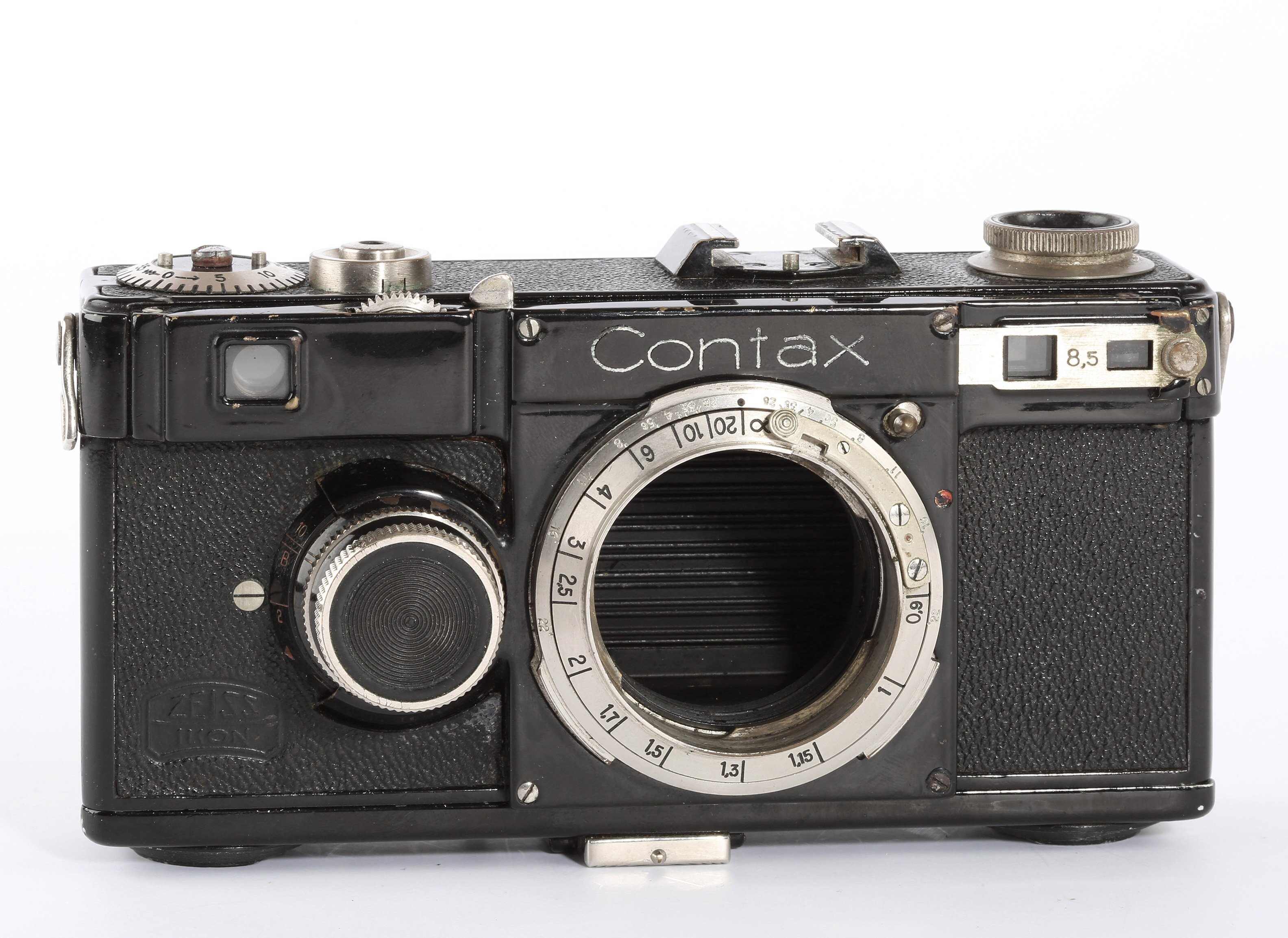 Zeiss Ikon Contax I mit Carl Zeiss Tessar 5cm f2,8