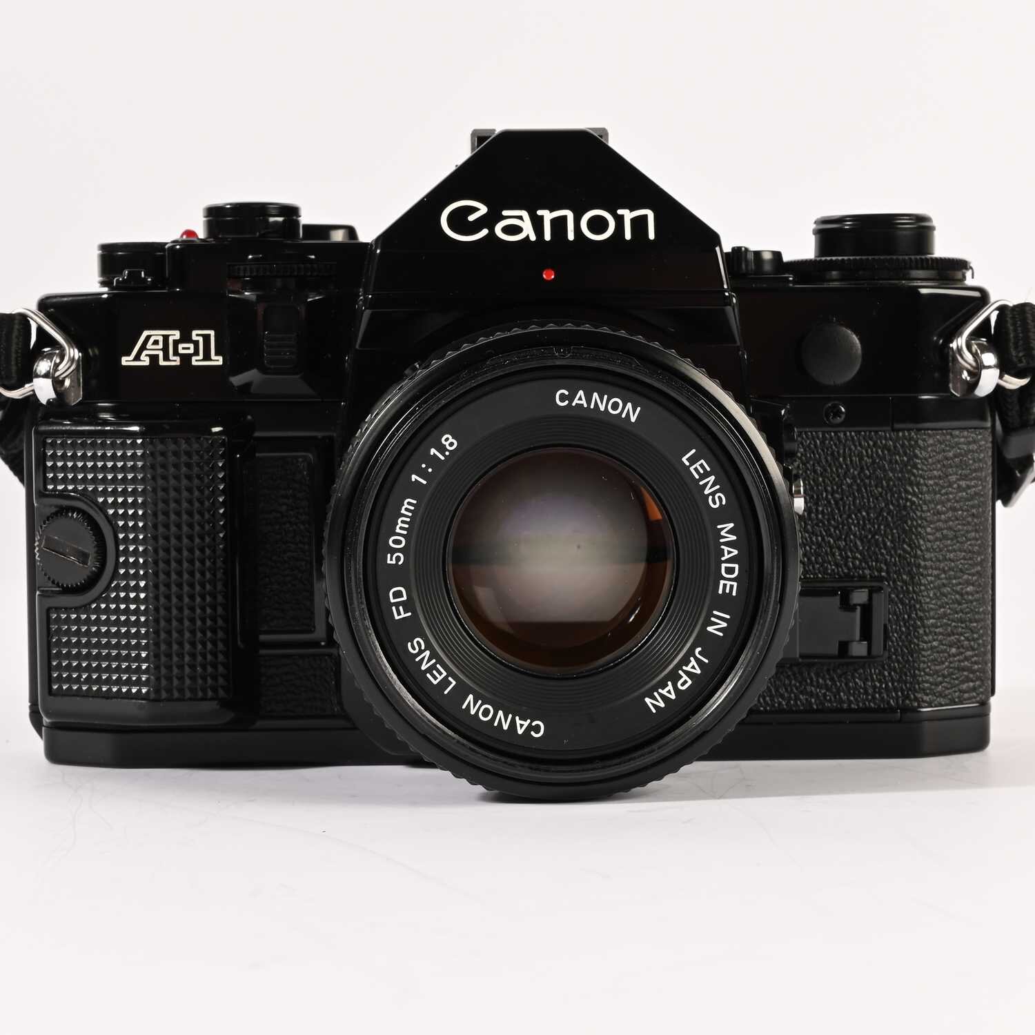 Canon A-1 Canon FD 50/1,8 schwarz
