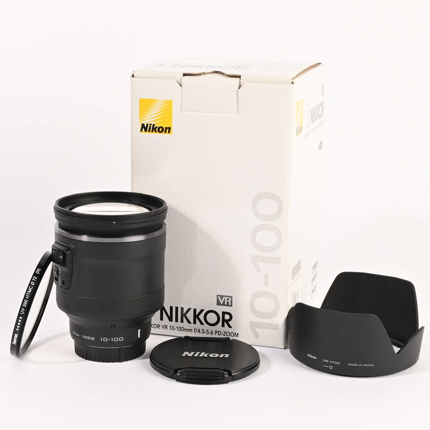 Nikon 1 Nikkor PD-Zoom 10-100mm f/4.5-5.6 VR - Schwarz