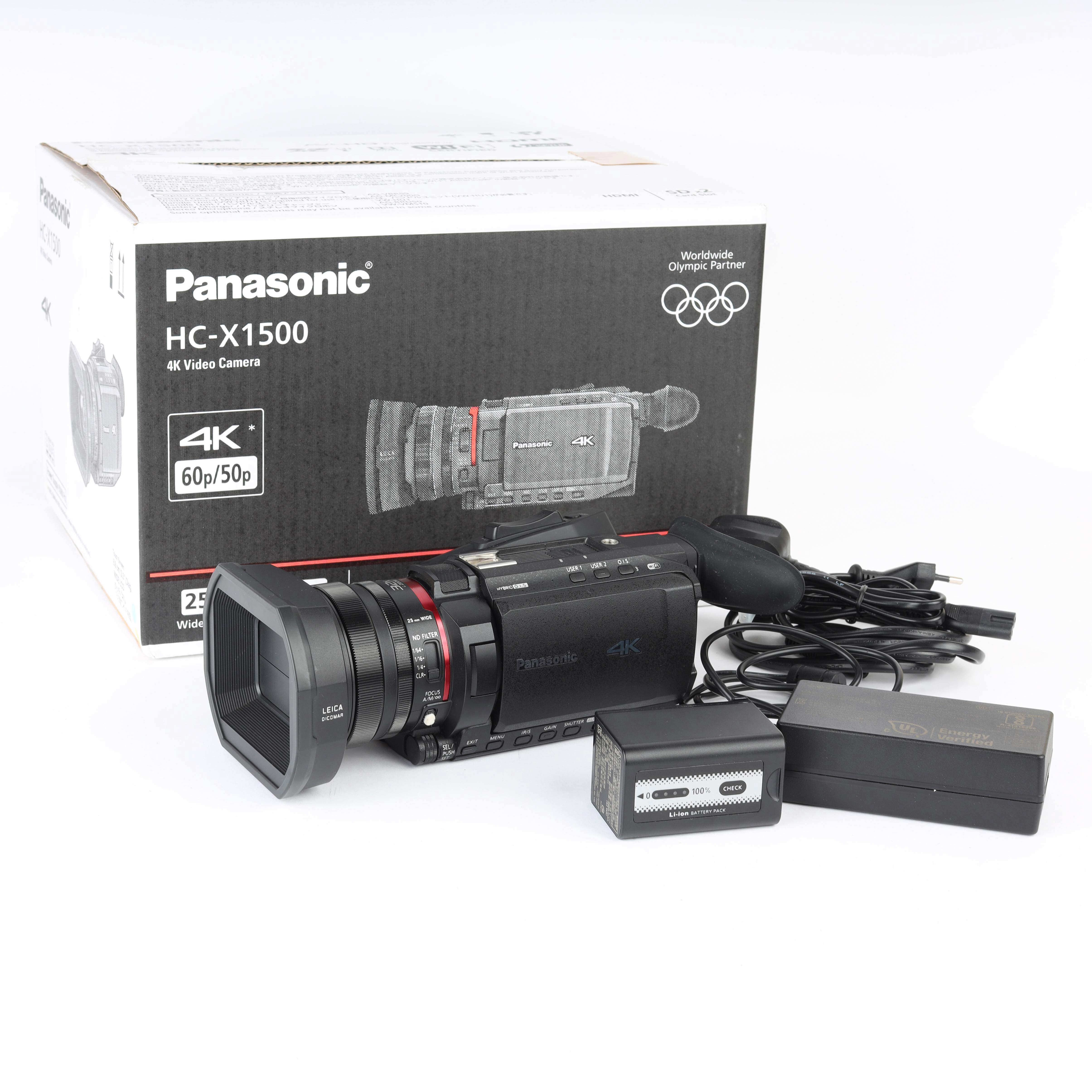 Panasonic HC-X1500 4K Ultra HD Videokamera Camcorder