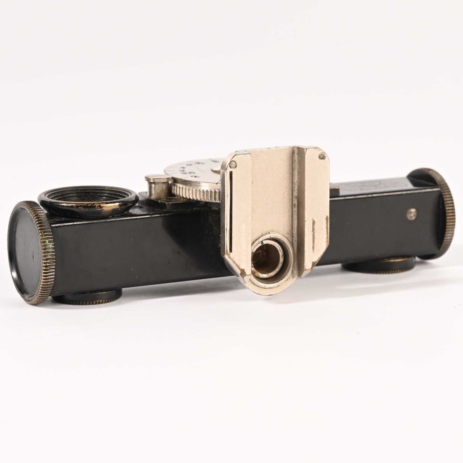 Leitz Leica AFOOK Entfernungsmesser range finder black nickel export model Germany