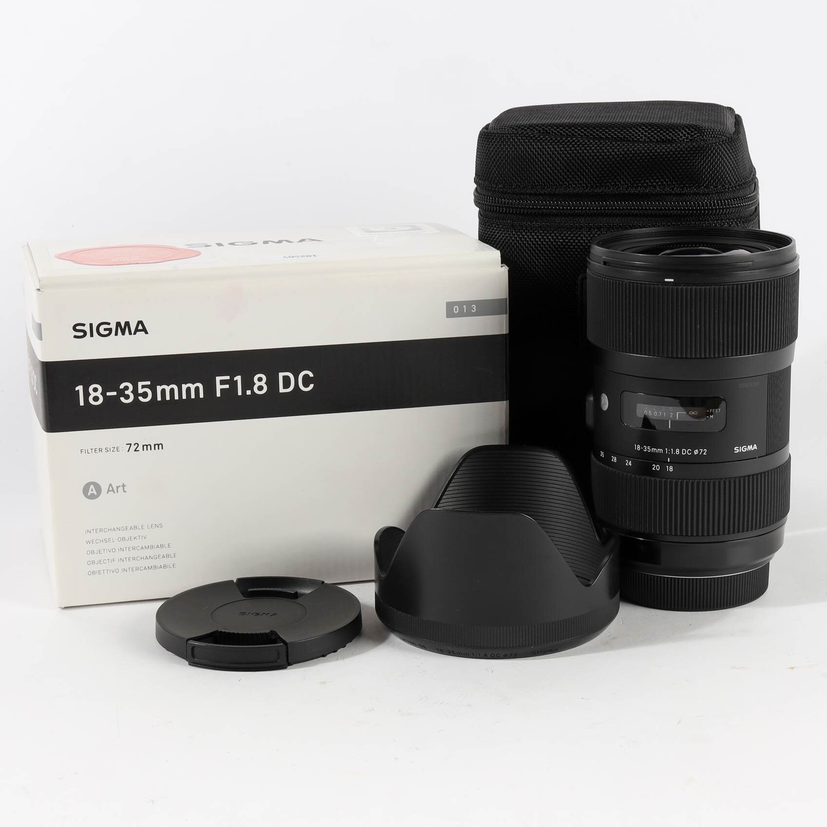 Sigma Art 18-35mm F1.8 HSM DC Objektiv Sony A-Mount