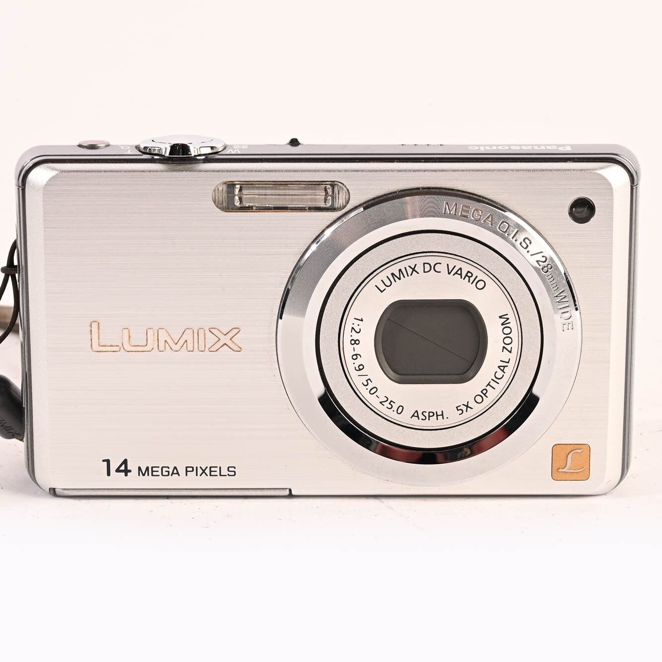 Panasonic Lumix DMC-FS11 Digitalkamera 14 MP silver Y2K Kamera
