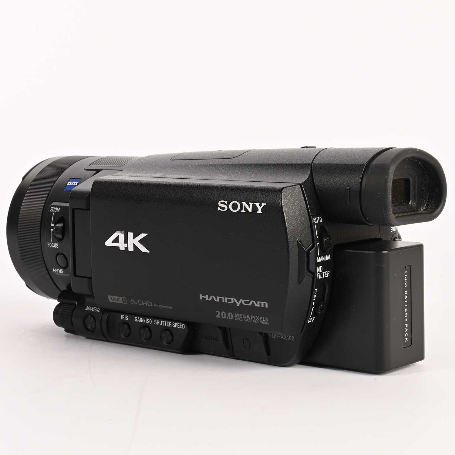 Sony FDR-AX100E 4K Ultra HD Flash Handycam Camcorder