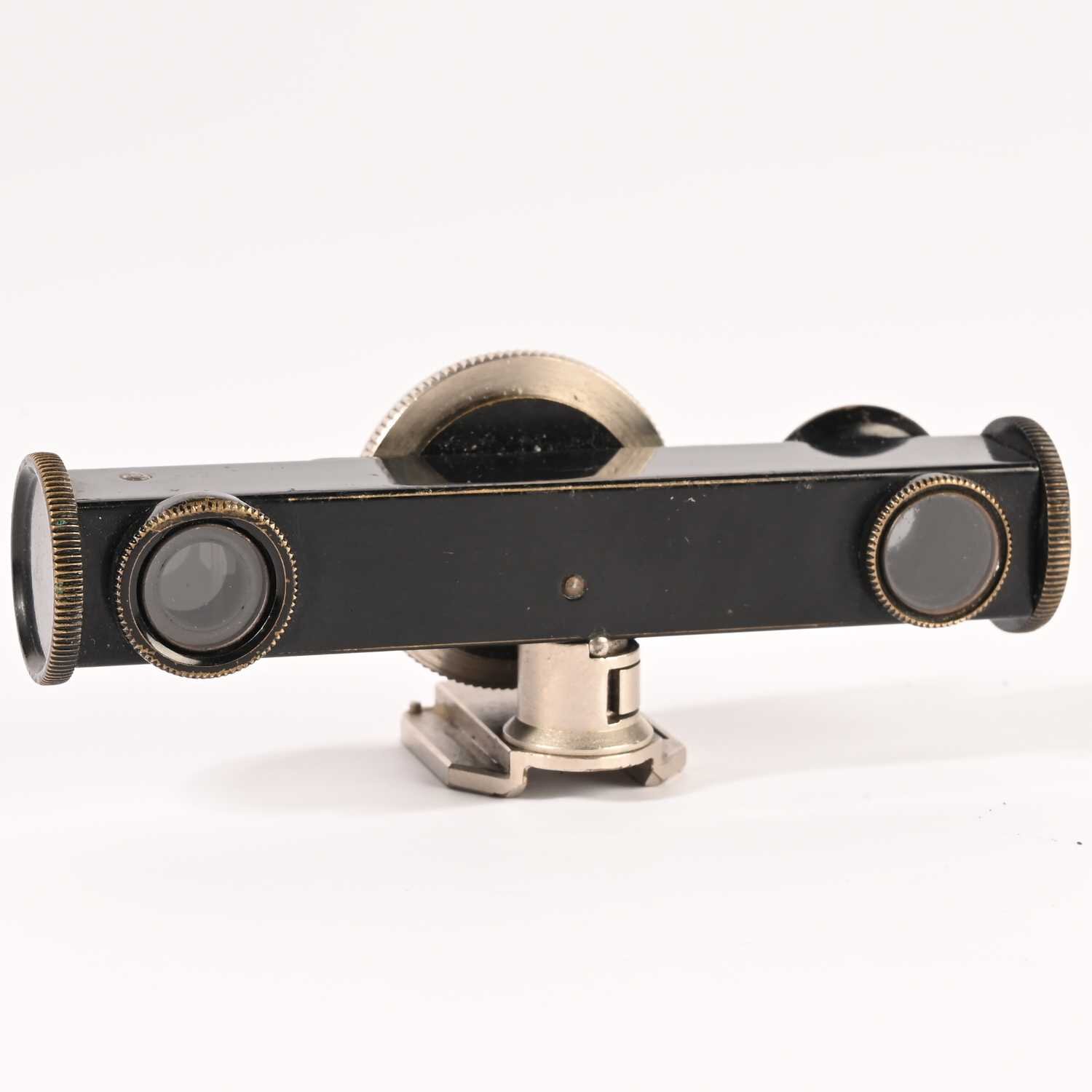 Leitz Leica AFOOK Entfernungsmesser range finder black nickel export model Germany