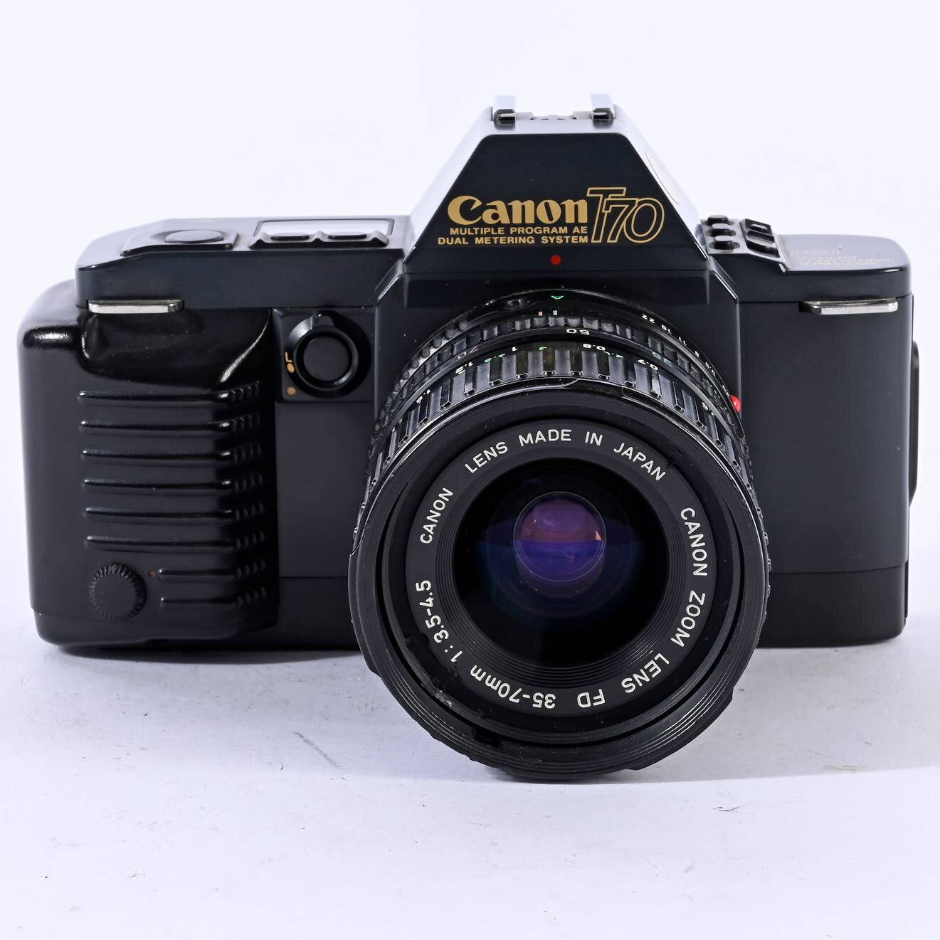 Canon T70 SLR Multiple program  Canon Zoom Lens FD 35-70mm
