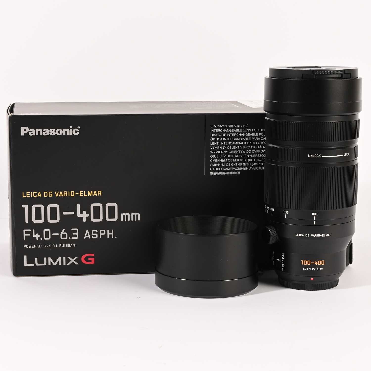 Panasonic Leica DG Vario-Elmar 100-400mm f4,0–6,3 Asph. MFT Tele-Objektiv