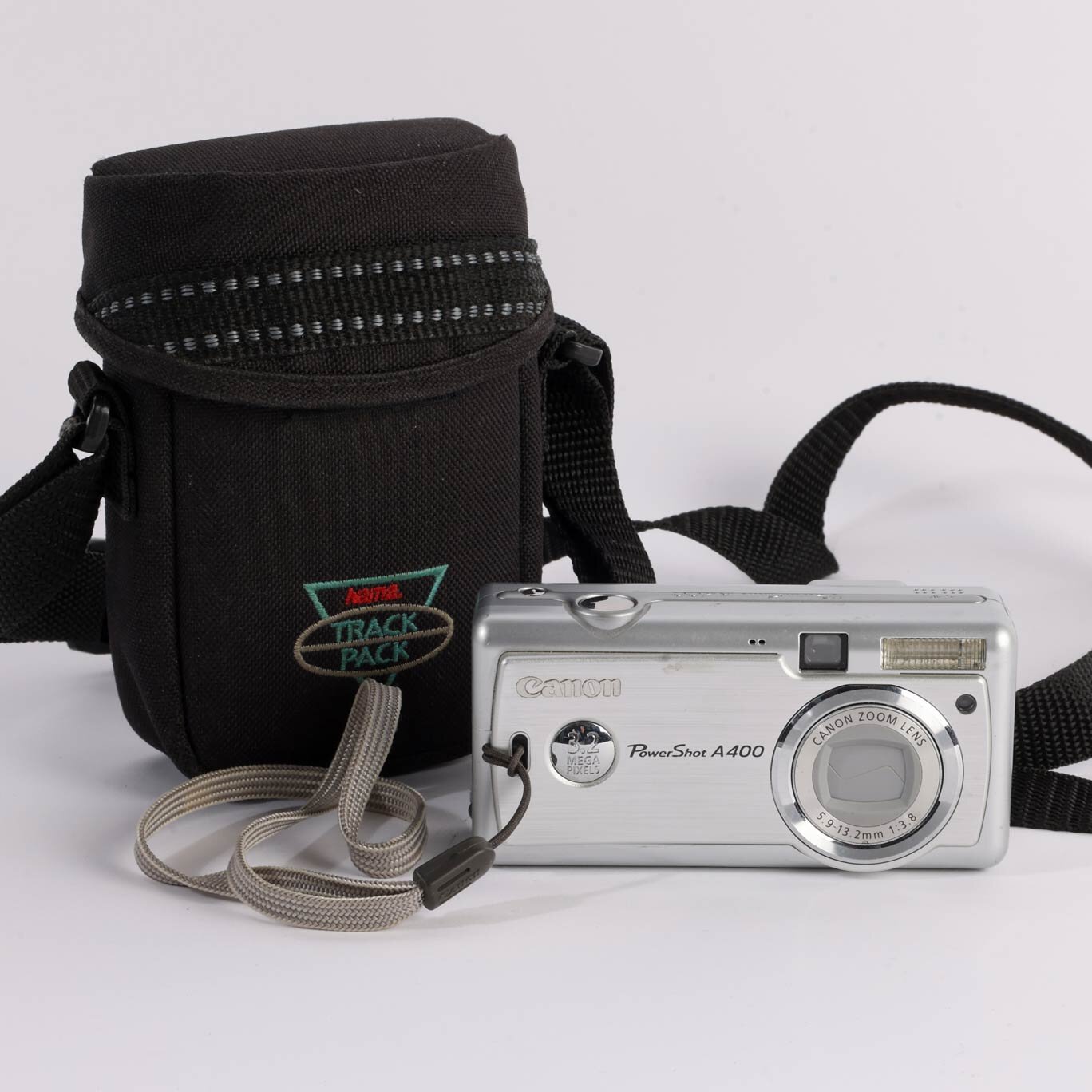 Canon PowerShort A400 Silver Chrome 3.2MP Digital Camera