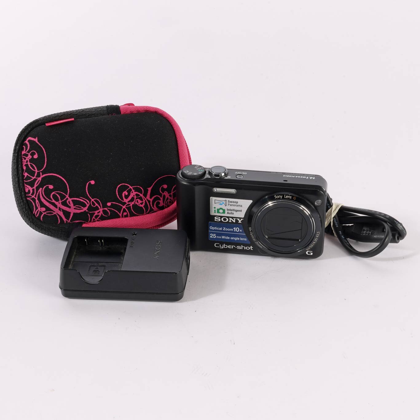 Sony Cyber-shot DSC-W520 14.1MP Digital Camera black