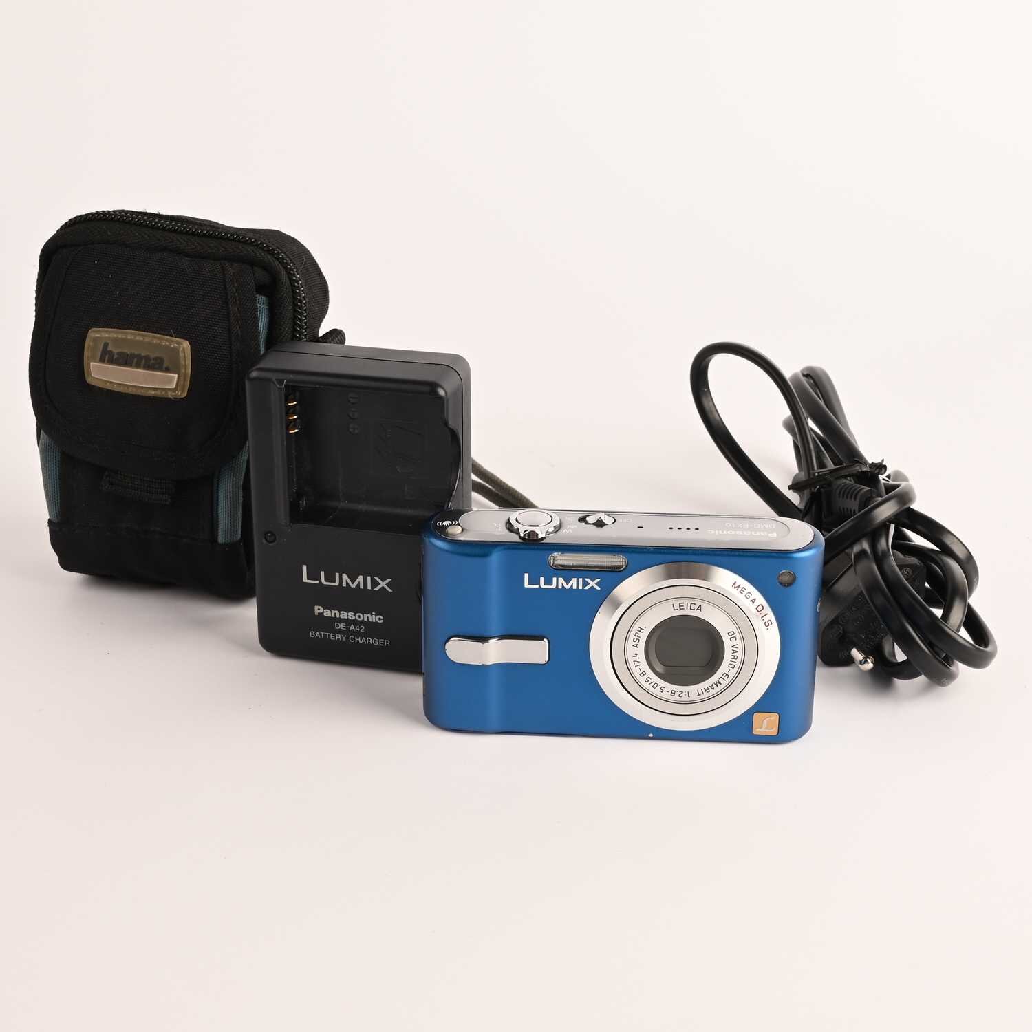 Panasonic Lumix DMC-FX10 blau 6 MP LEICA DC Lens
