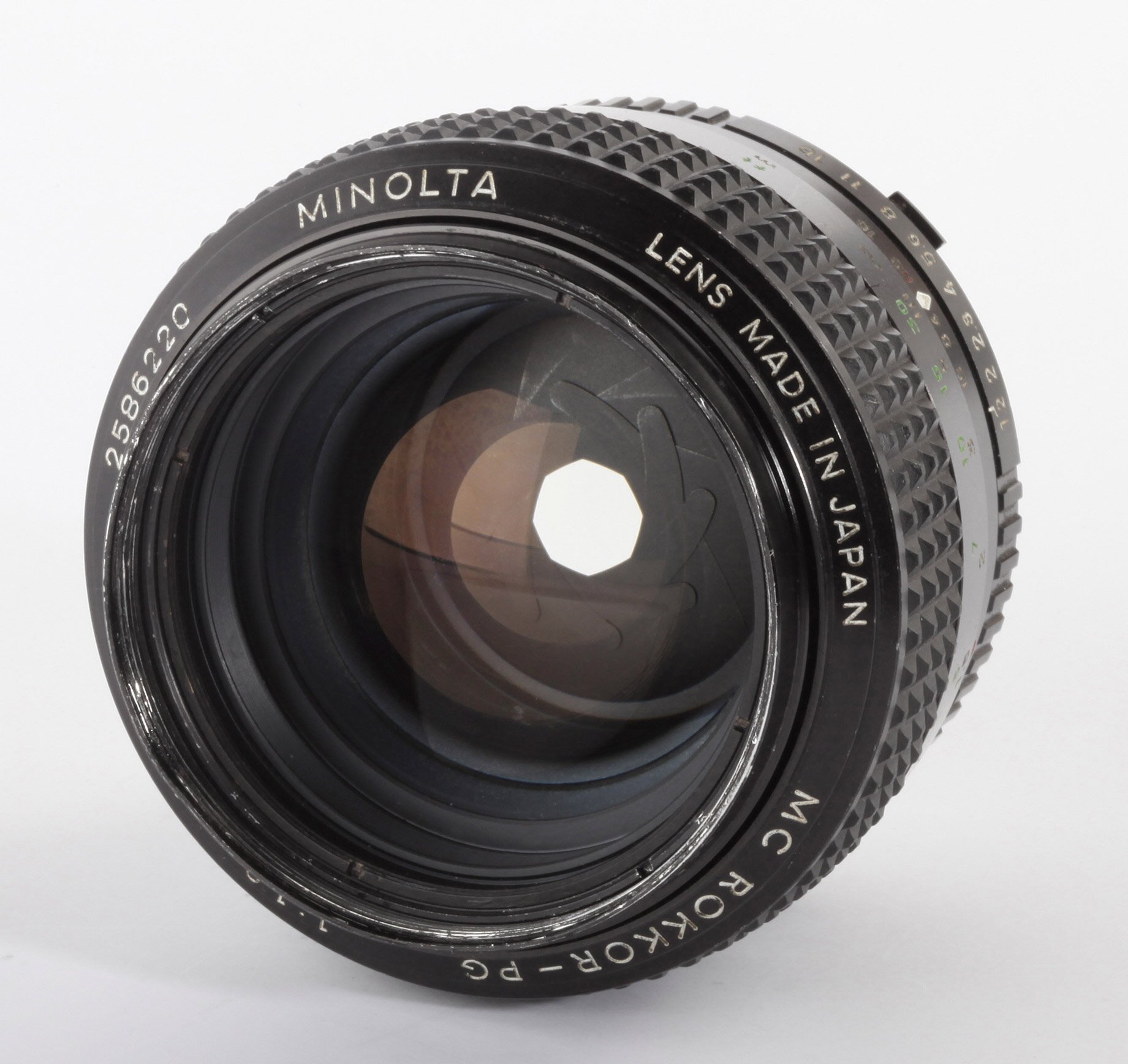 Minolta MC Rokkor-PG 1,2/58mm
