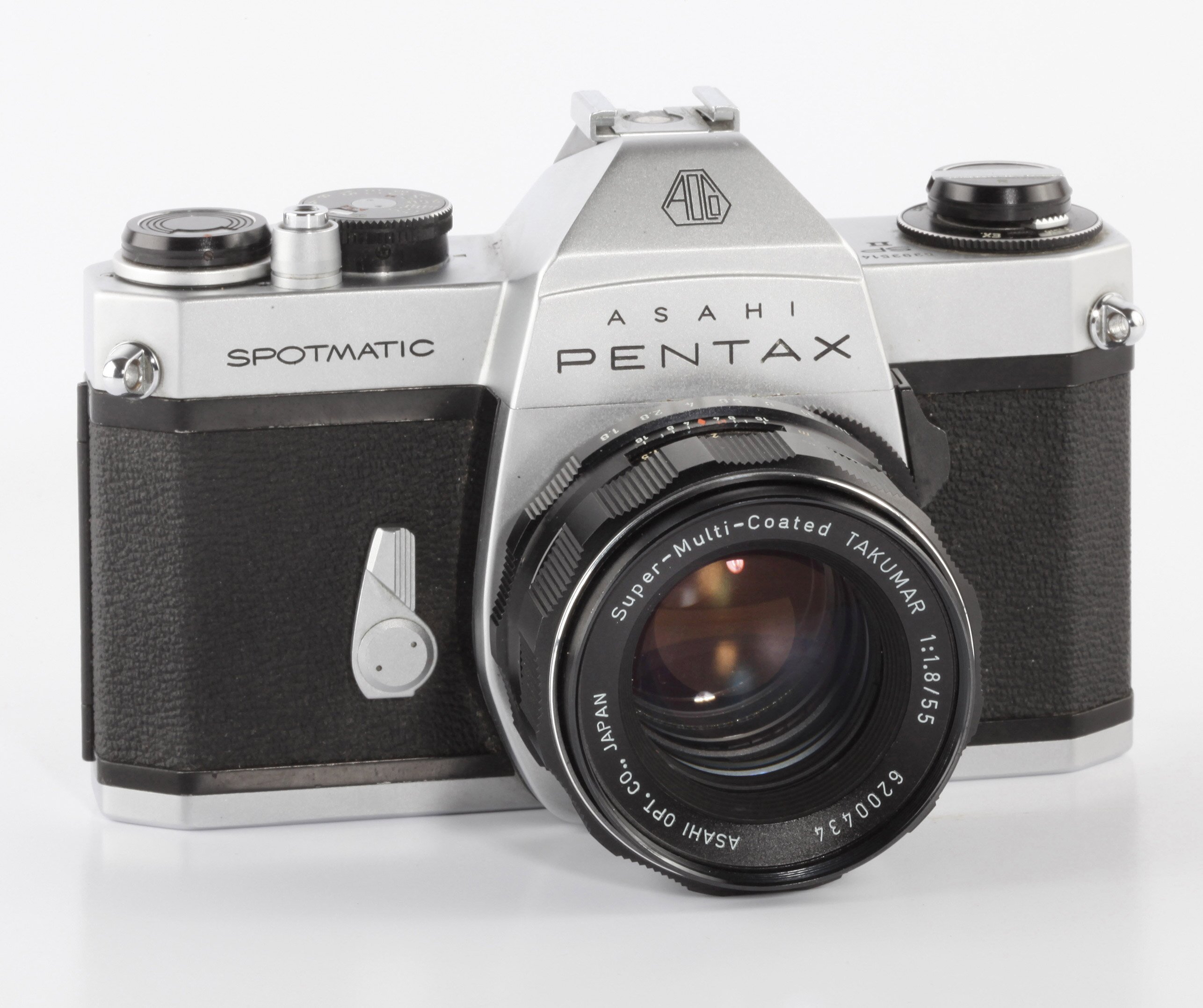 Pentax Spotmatic SPII + Takumar 1,8/55mm