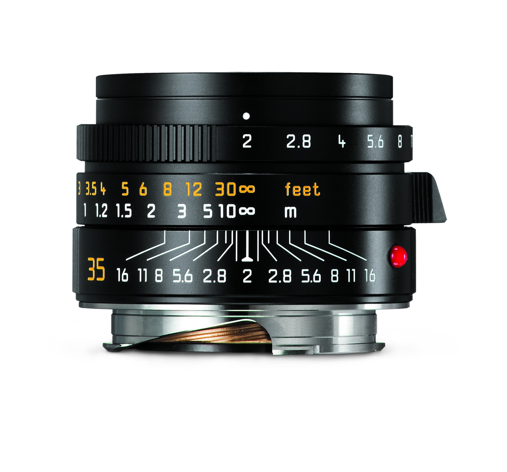 LEICA SUMMICRON-M 35mm 1:2 ASPH. schwarz eloxiert