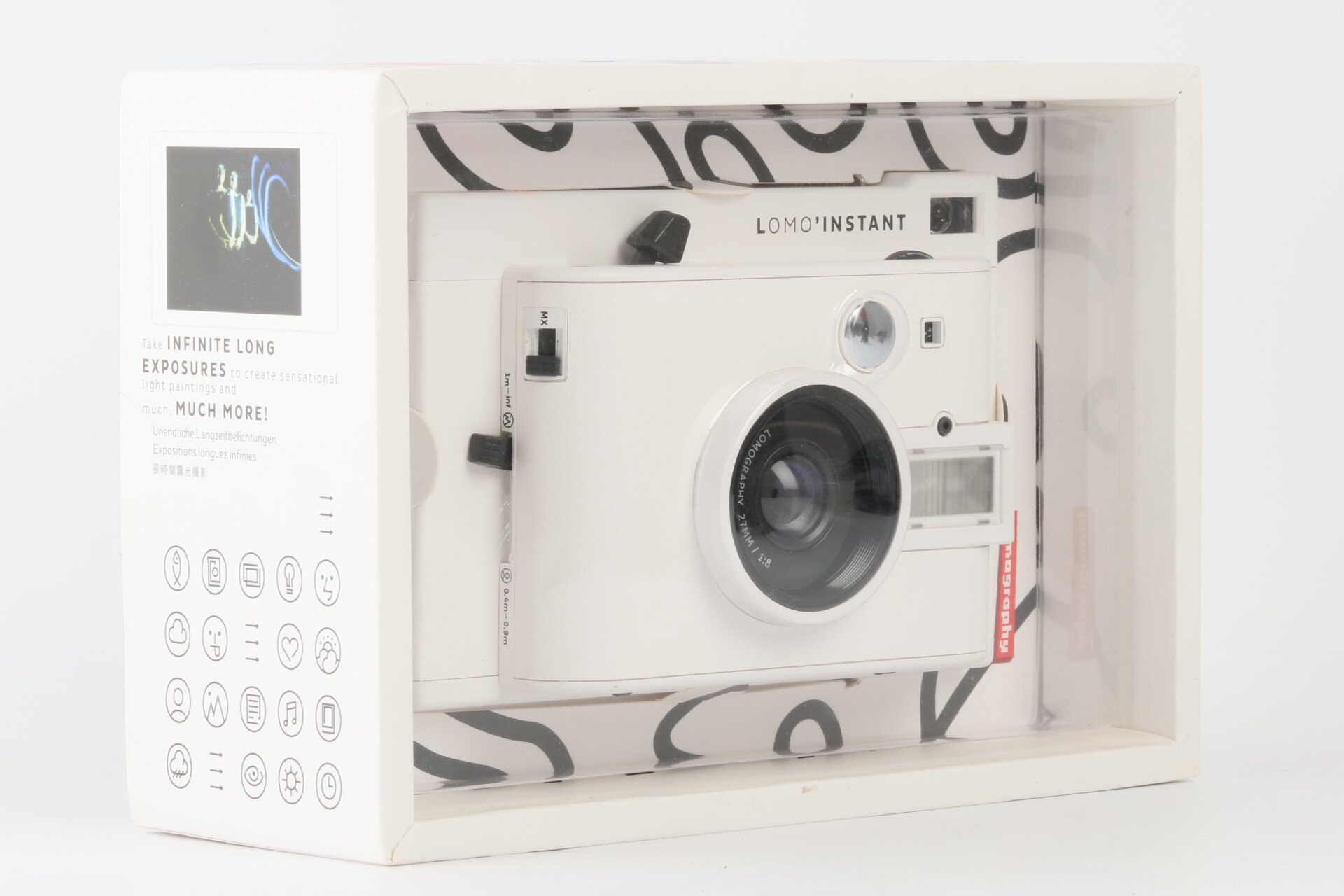 Lomo Instant white Sofortbild-Kamera