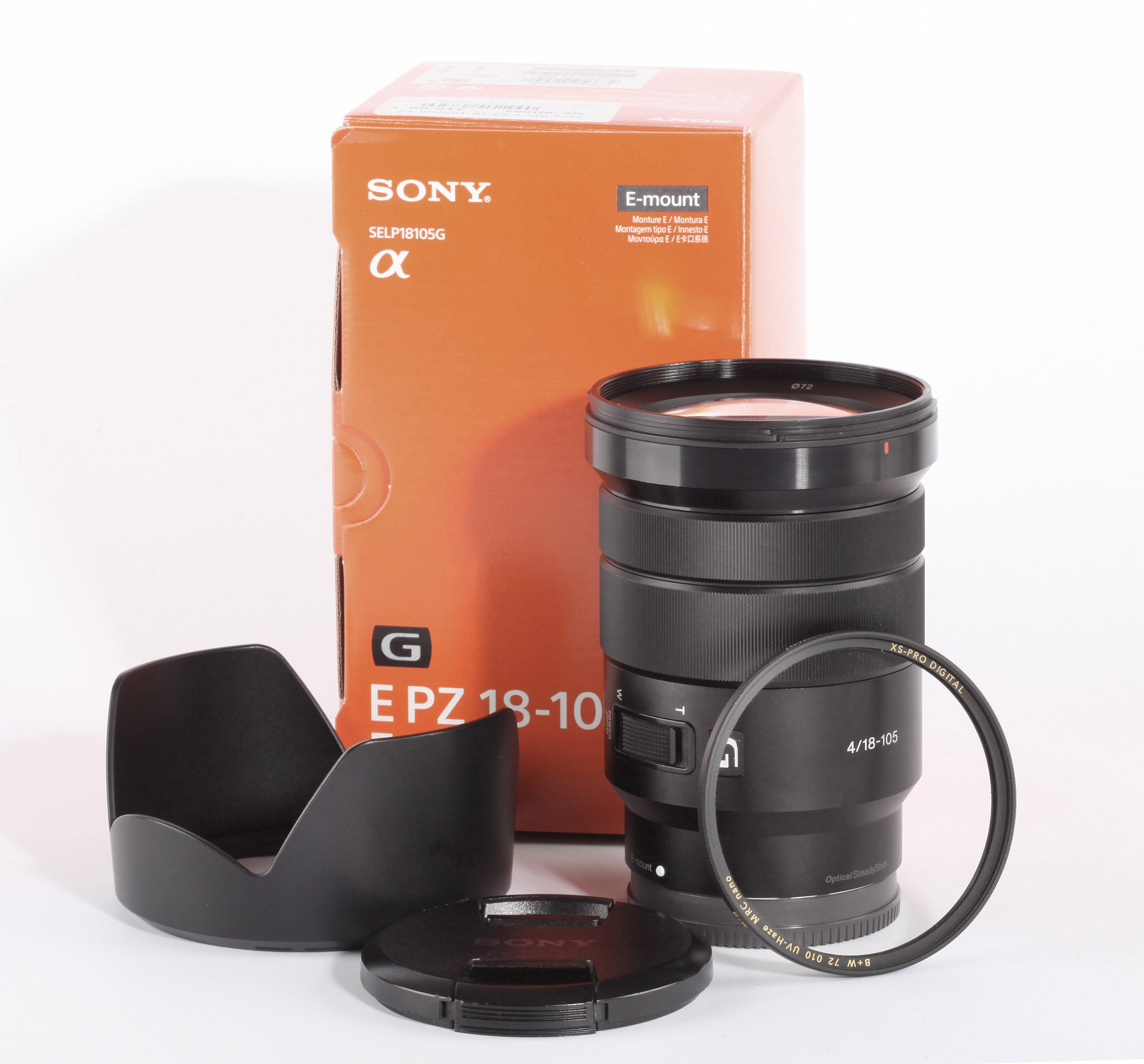 Sony SEL E PZ 18-105mm 4,0 G OSS Sony E Mount