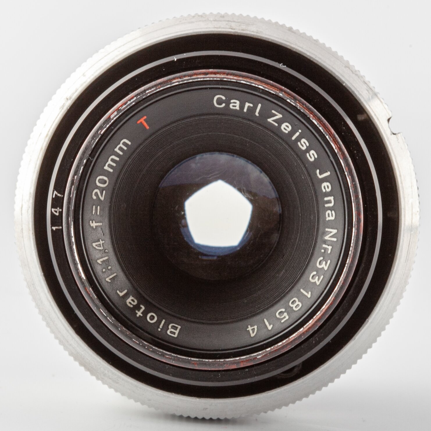 Carl Zeiss Biotar 1,4/20mm T C mount rare