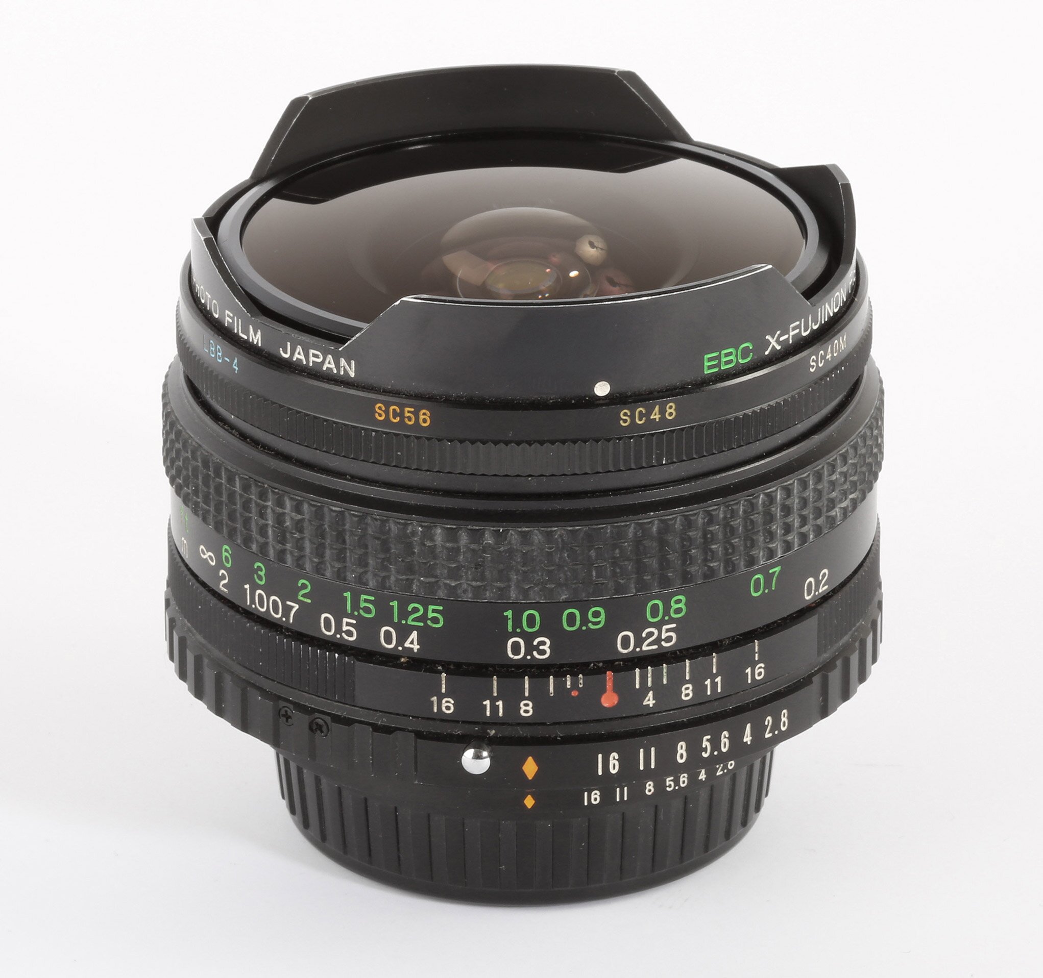 Fuji EBC X-Fujinon Fisheye 16mm f2,8 Vollformat