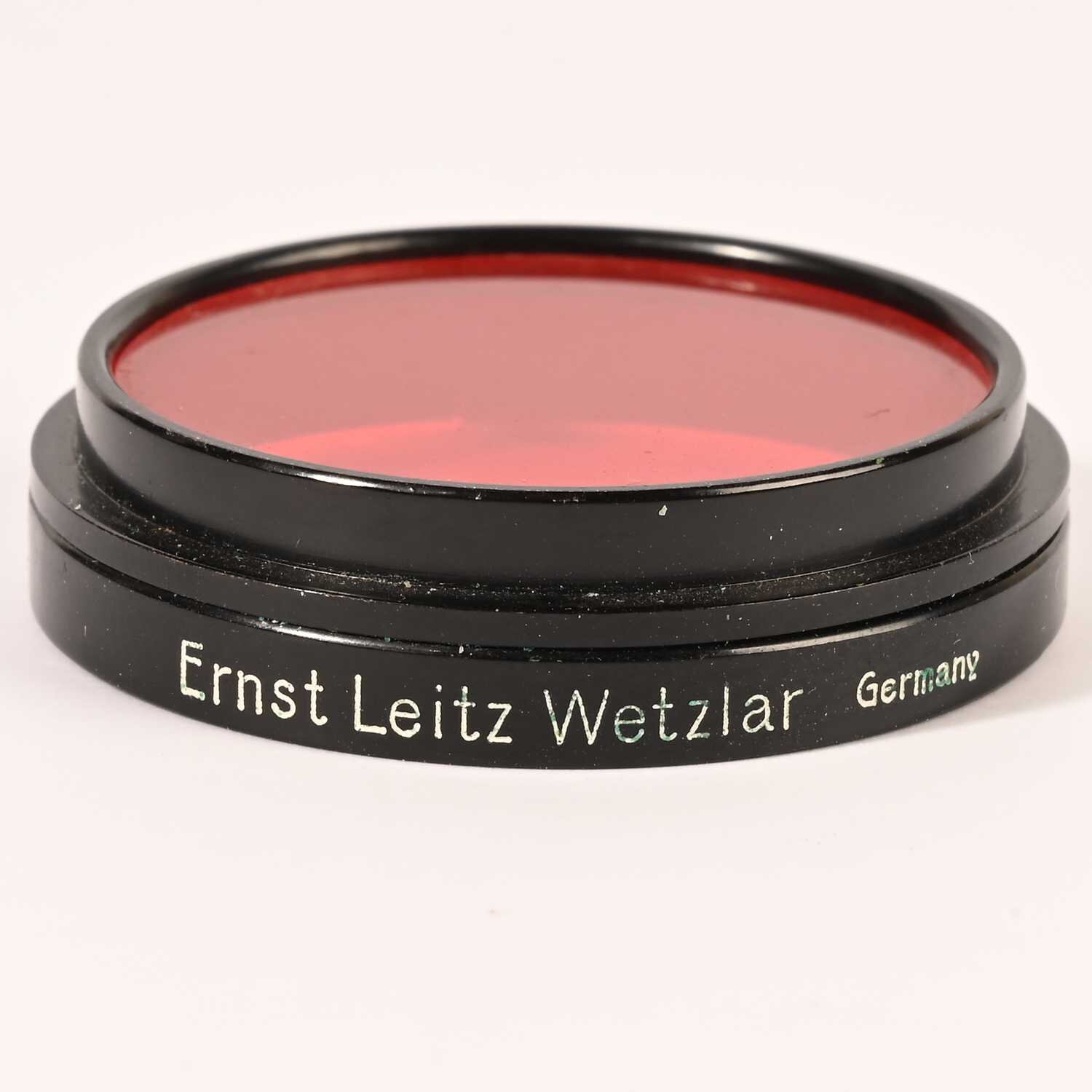 Leitz Leica rot red Aufsteck Push-on Filter Lens 36mm A36Ø 1209/9