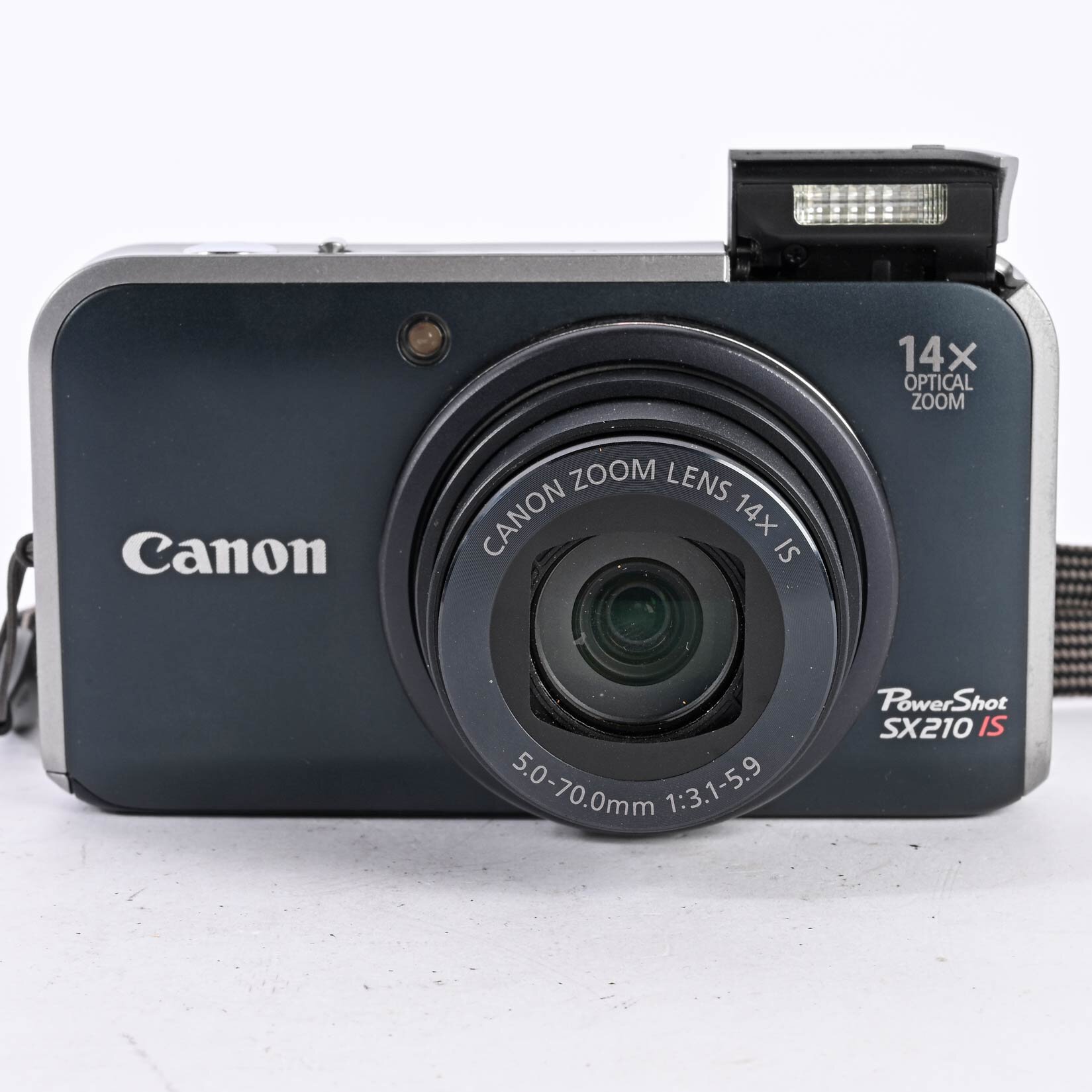 Canon PowerShot SX210 IS 14.1MP 14x optical Zoom Digital Camera Schwarz