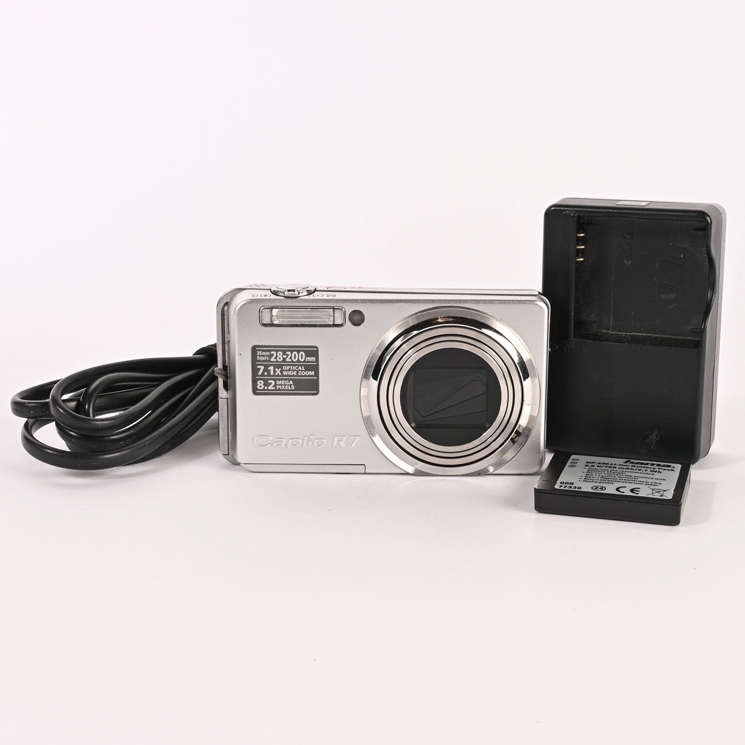 Ricon Caplio R7 Digitalkamera Komapkt Schwarz 8.2 MP