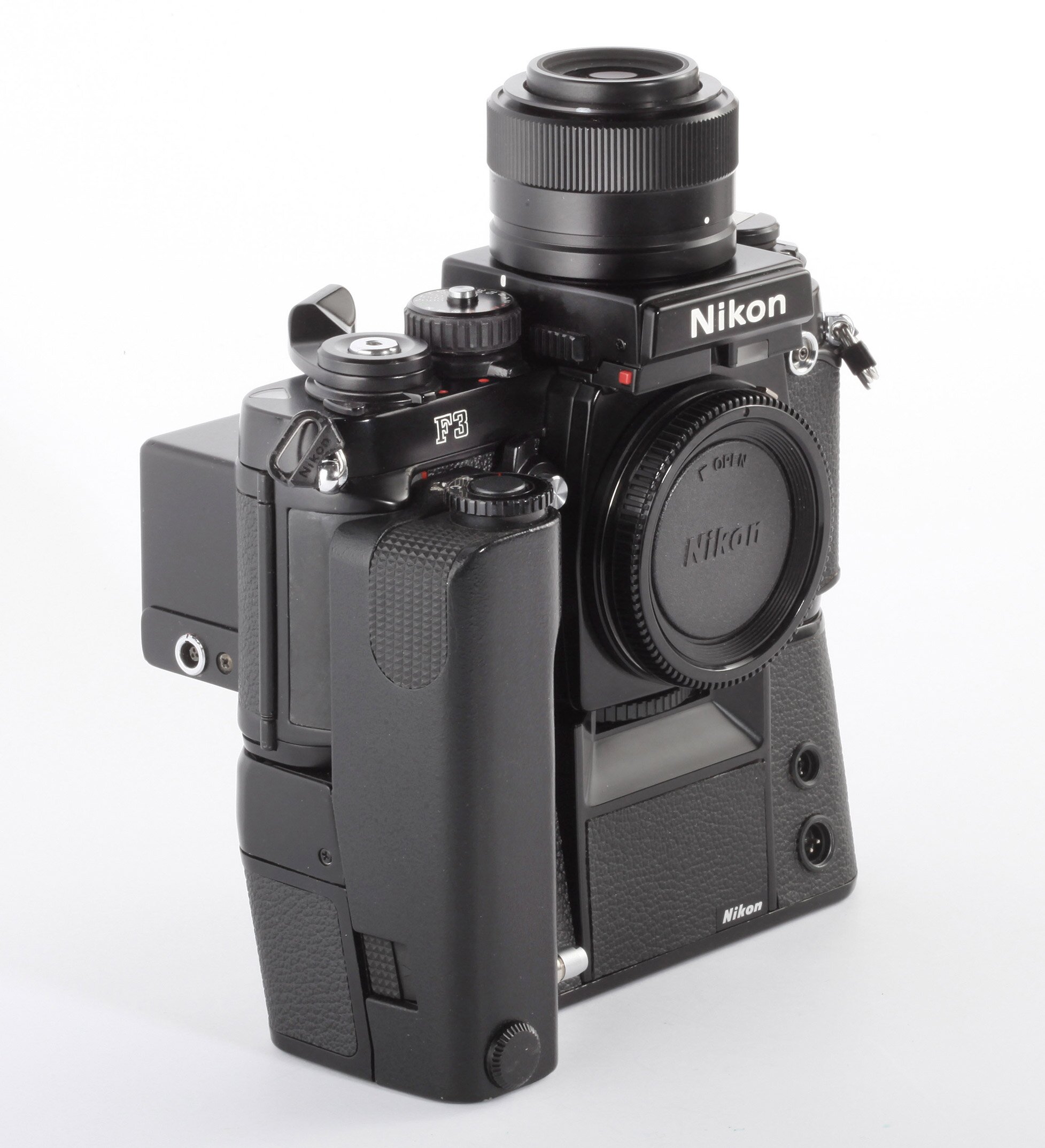 Nikon F3 Black Body MD-4 Motor Drive DW-4 rare