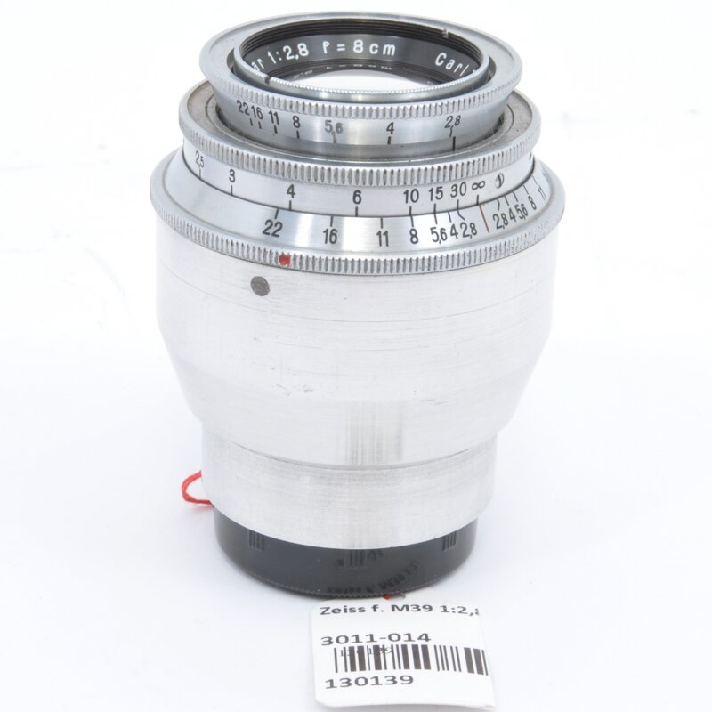 Carl Zeiss Tessar 1:2,8/8cm Leica M39