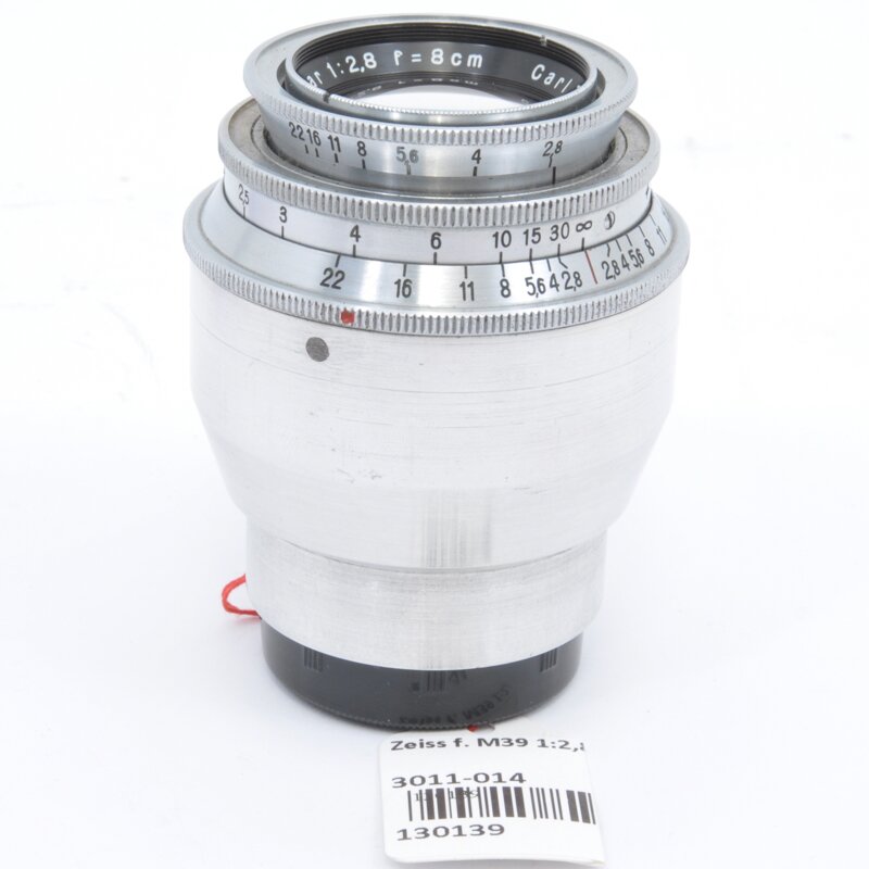 Zeiss f. M39 1:2,8/8cm Tessar