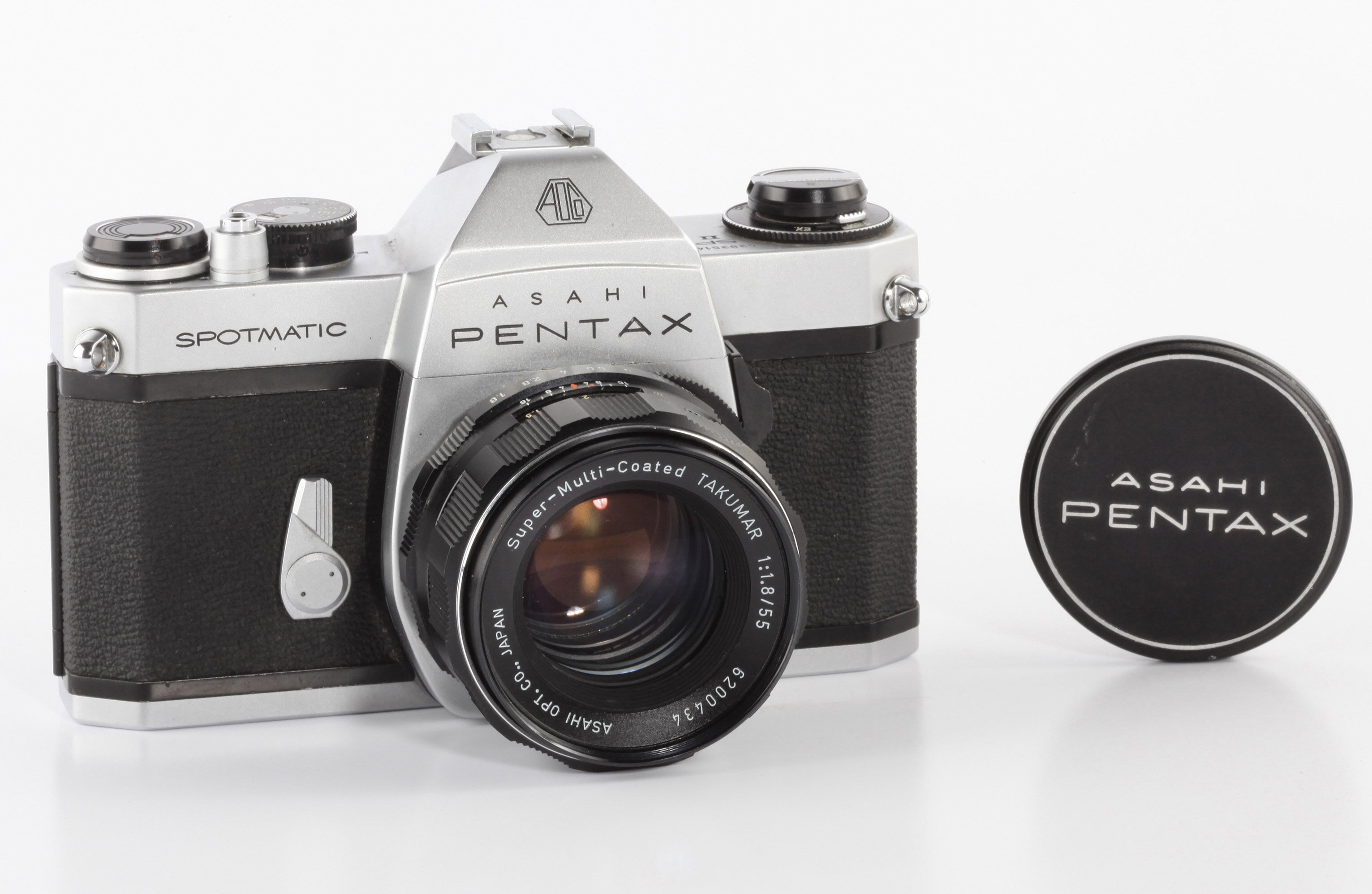 Pentax Spotmatic SPII + Takumar 1,8/55mm