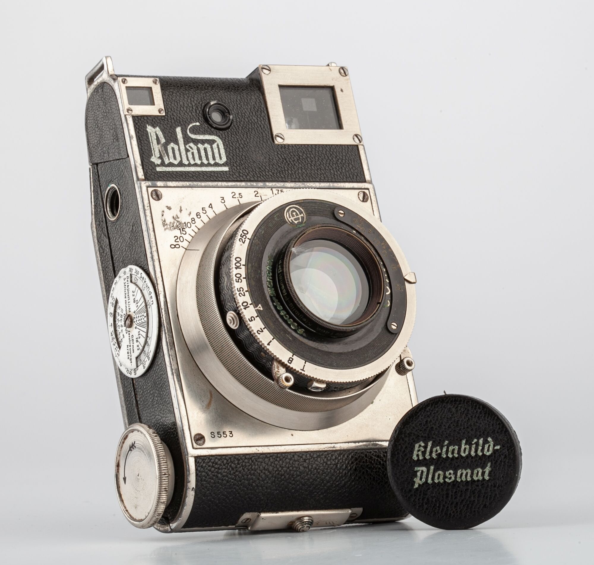 Roland Makro Plasmat Meyer seltenes 70mm f2,7 Mittelformatkamera 2,7/70mm