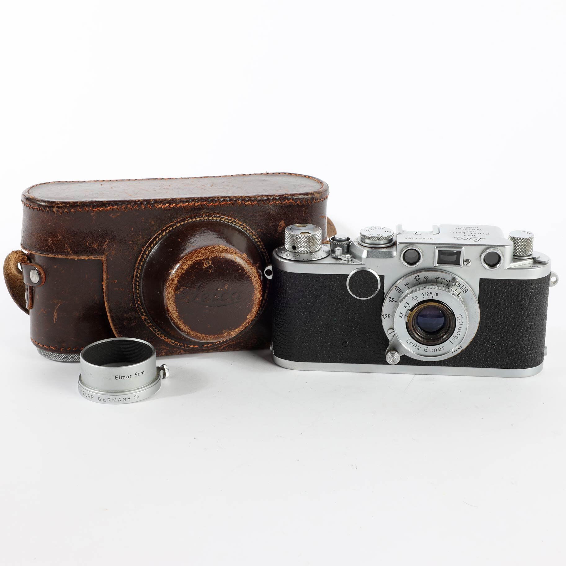 Leitz Leica IIf Elmar 5cm/3,5 red scale