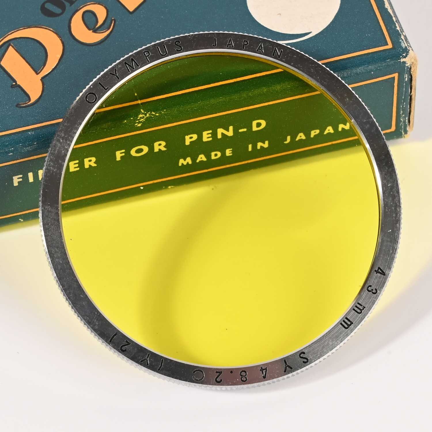 Olympus Pen-D 43mm SY48.2C Y2 Filter gelb