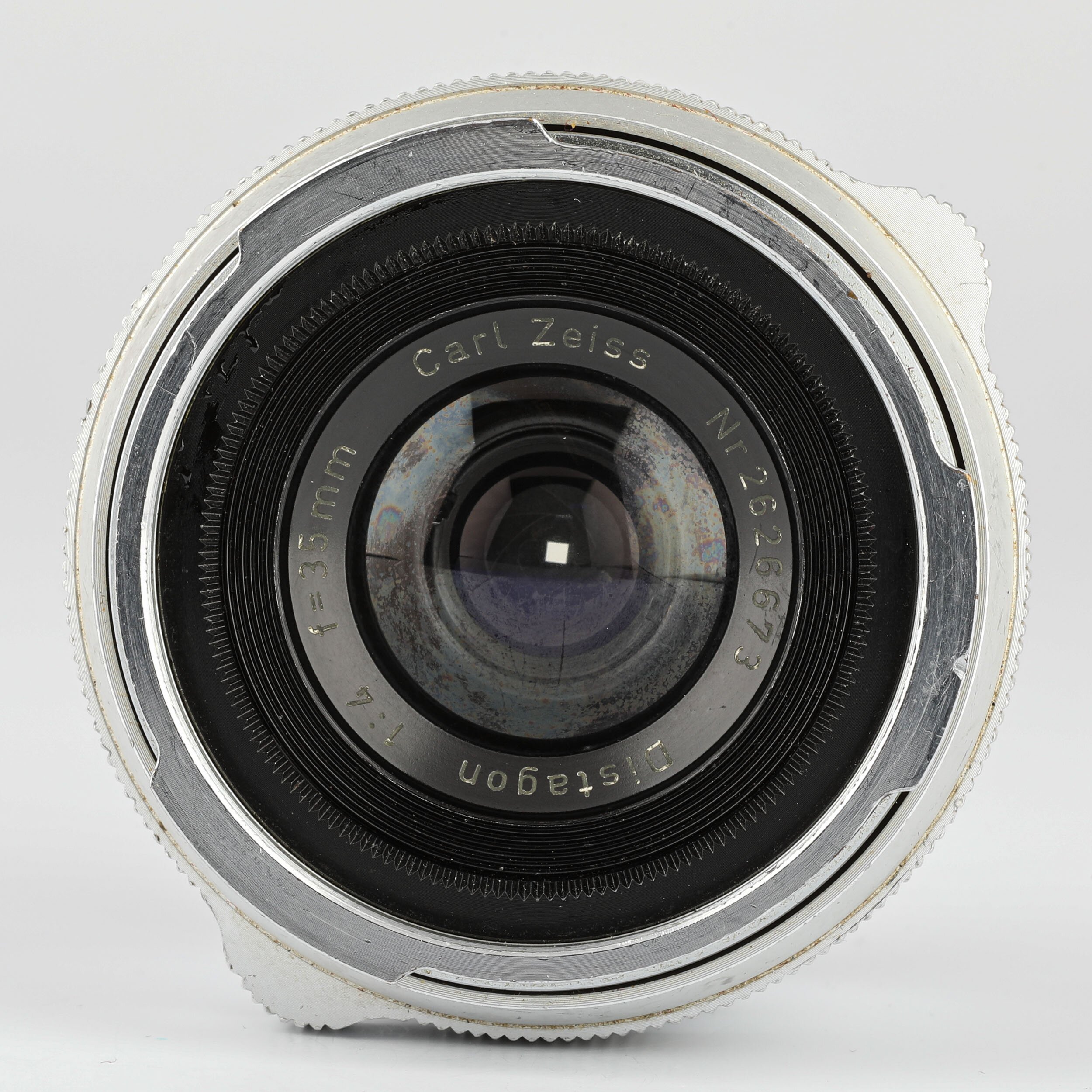 Carl Zeiss Distagon f.Contarex 4/35mm chrom Objektiv