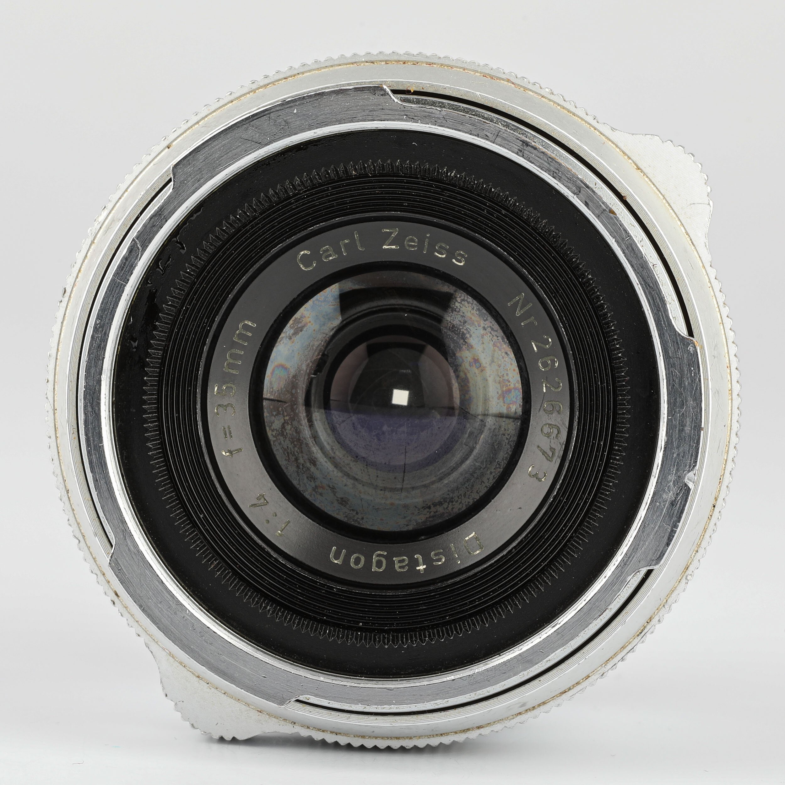 Contarex Carl Zeiss Distagon Contarex 4/35mm chrom Objektiv