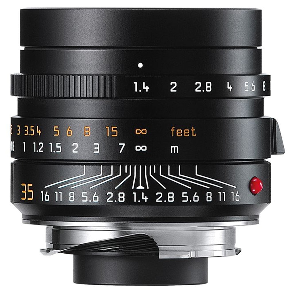 LEICA SUMMILUX-M 35mm 1:1.4 ASPH. schwarz eloxiert