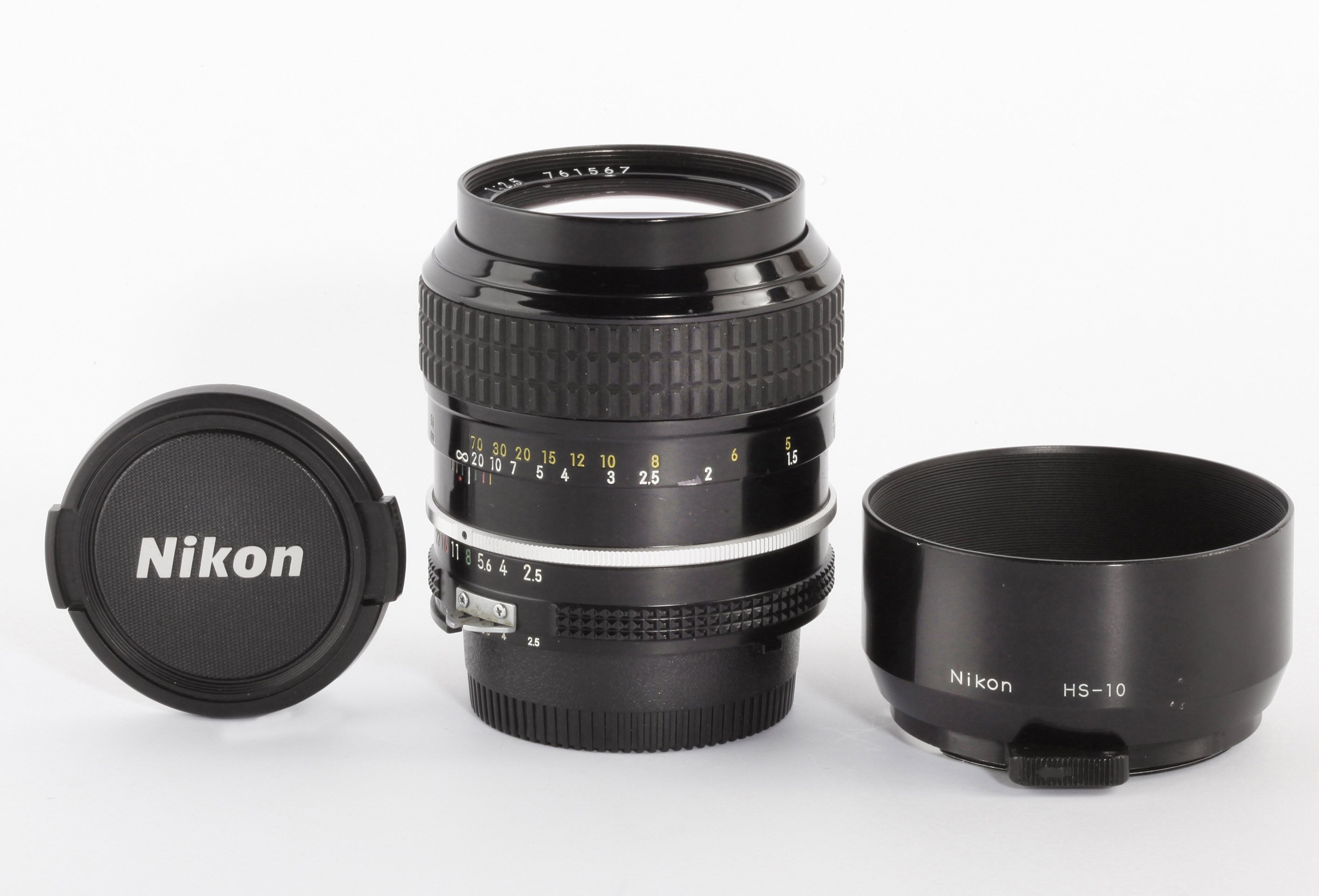Nikon MF Nikkor 105mm 2.5 AIS analoges manuelles Objektiv
