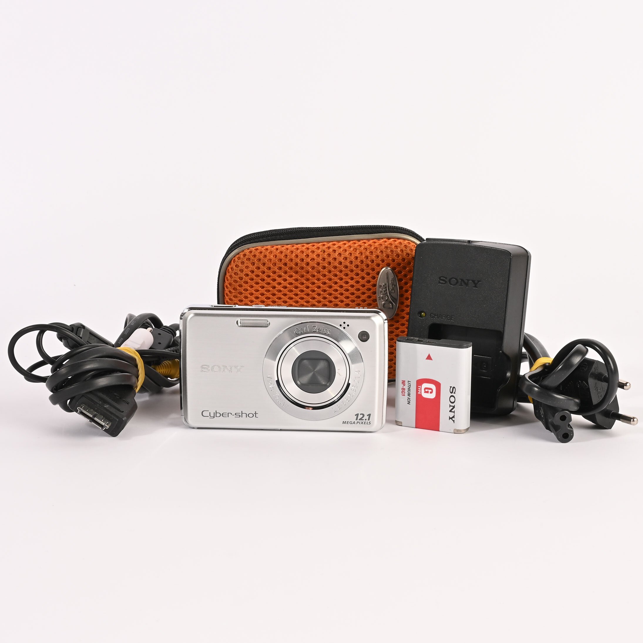 Sony Cyber-shot DSC-W220 Digitalkamera Silber Kompakt 12.1MP