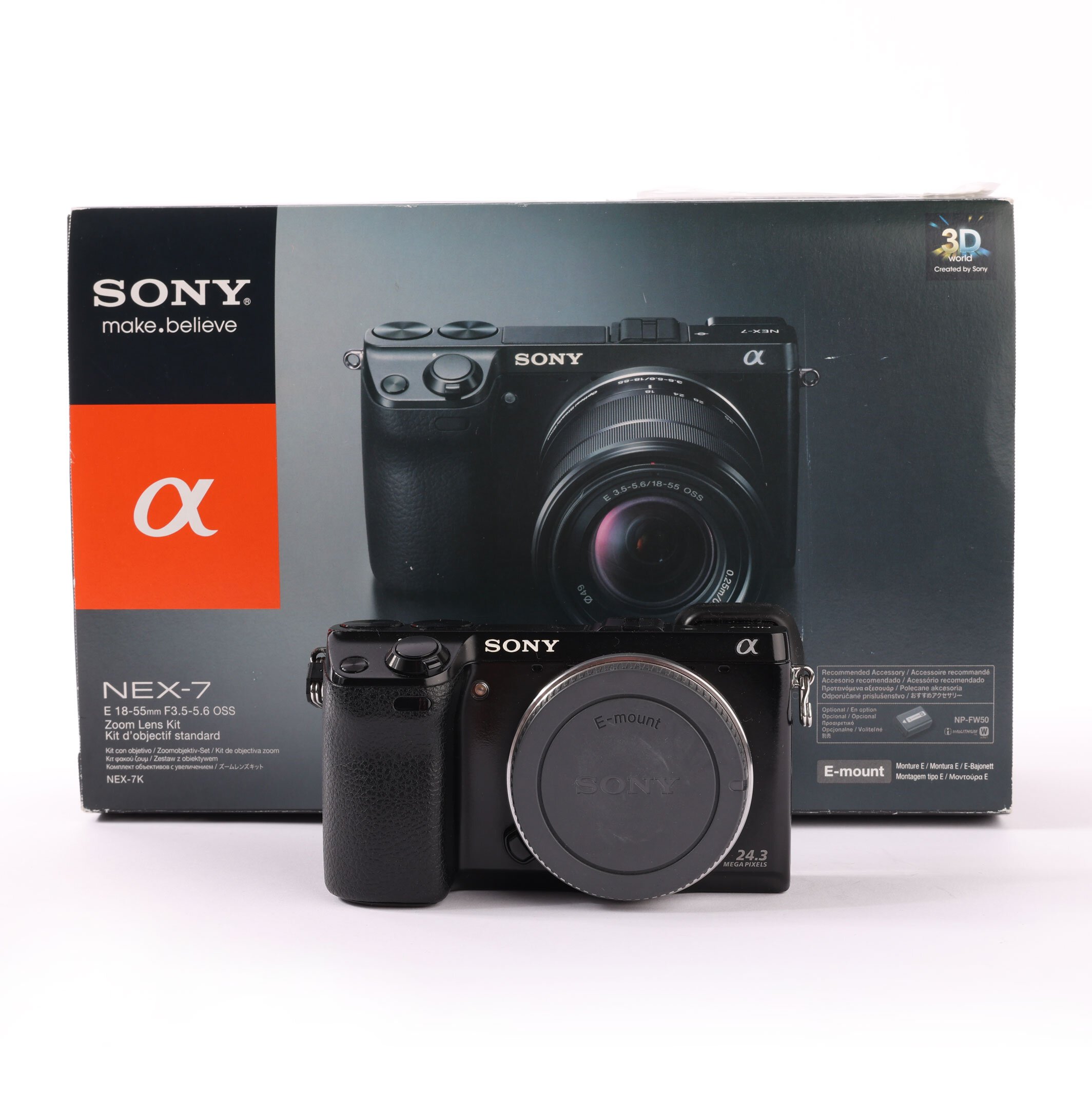 Sony NEX-7 Gehäuse 18300 Auslösungen