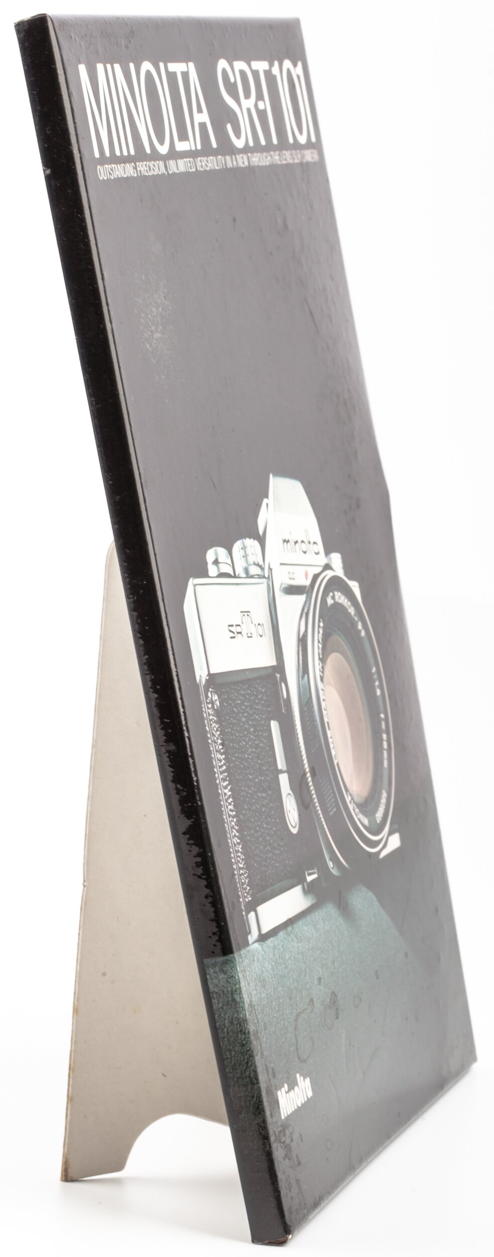 Minolta SRT 101 Werbung zum hängen/stellen 20x30cm