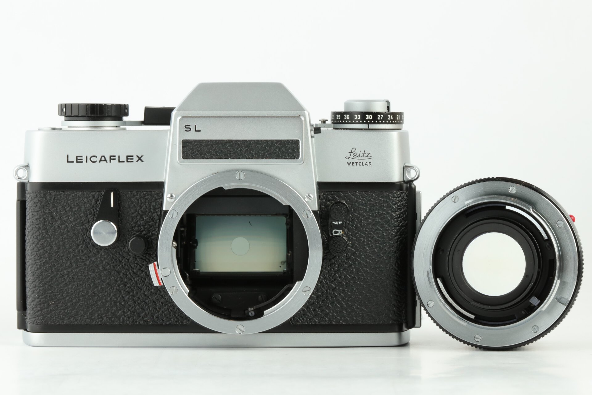 Leicaflex SL chrom mit Summicron-R 2/50mm 2CAM 11228