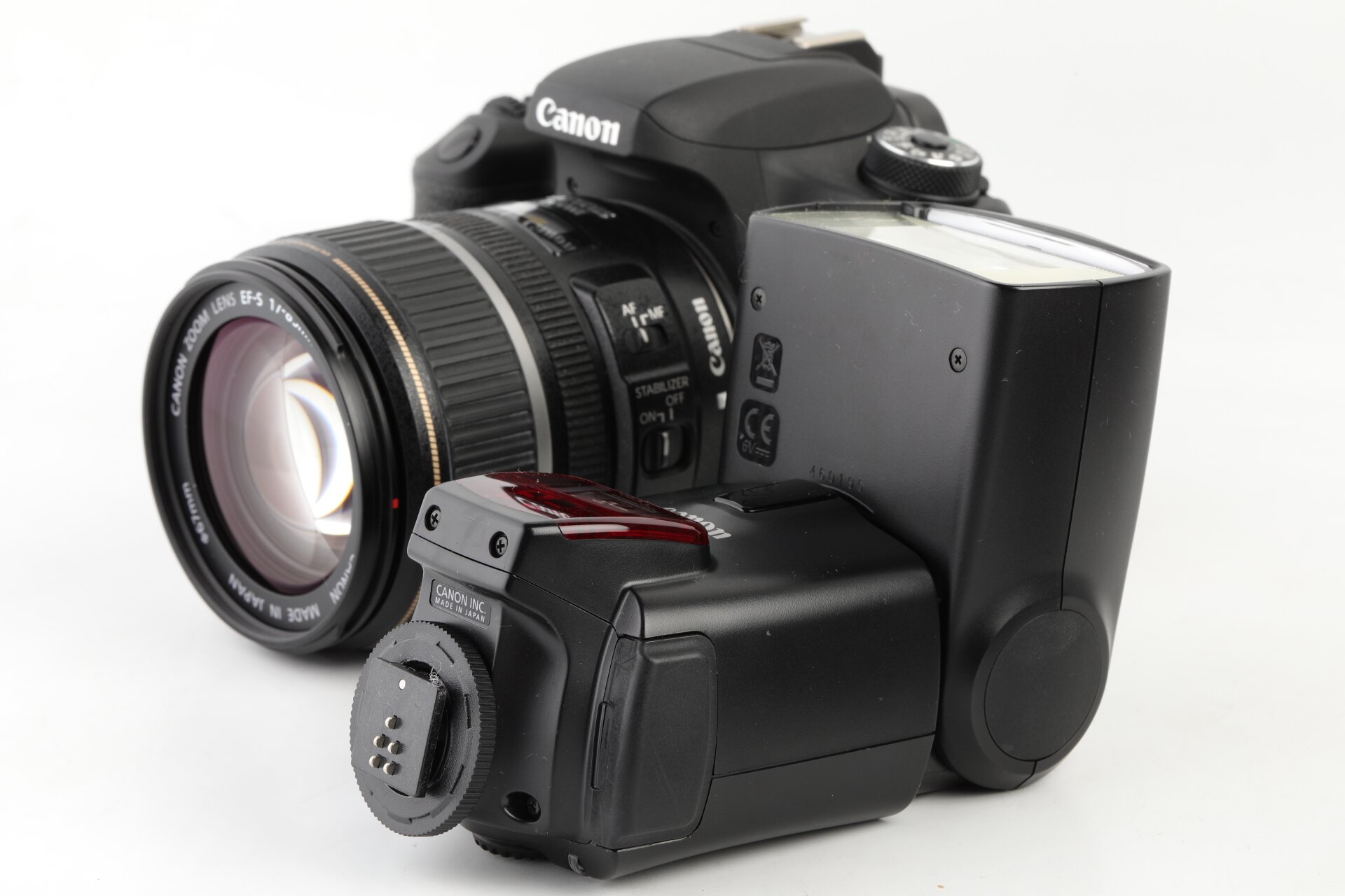 Canon EOS 760D Gehäuse + EF-S 17-85mm 4-5,6 IS  USM + 580EX Speedlite ca 4000 Auslösungen