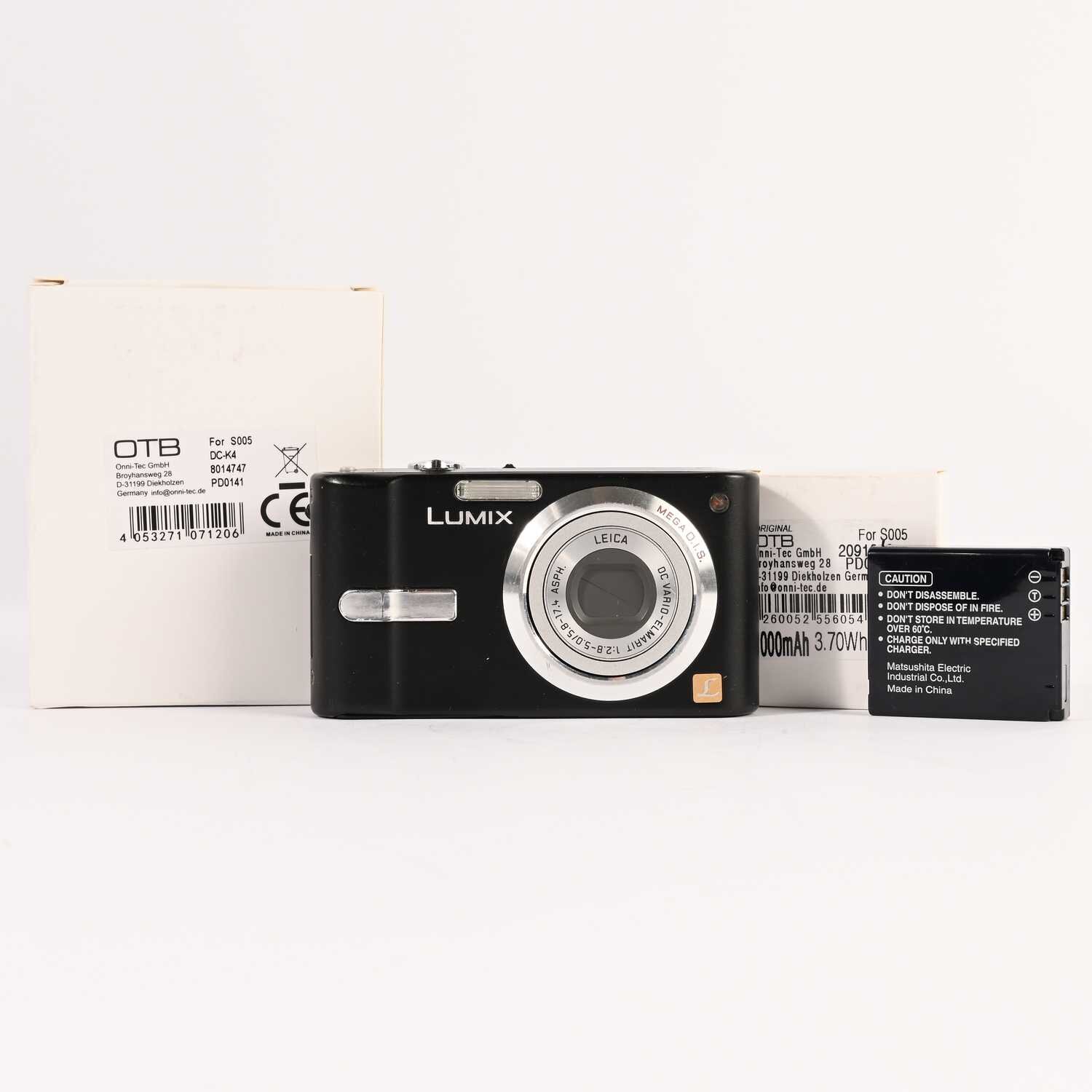 Panasonic Kompackt Digitalkamera Lumix DMC-FX12 7.2MP