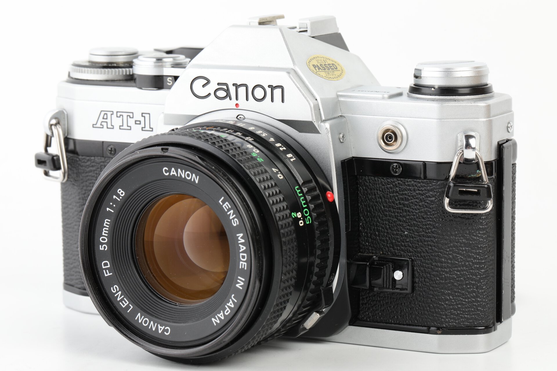 Canon AT-1 chrom + FD 1,8/50mm