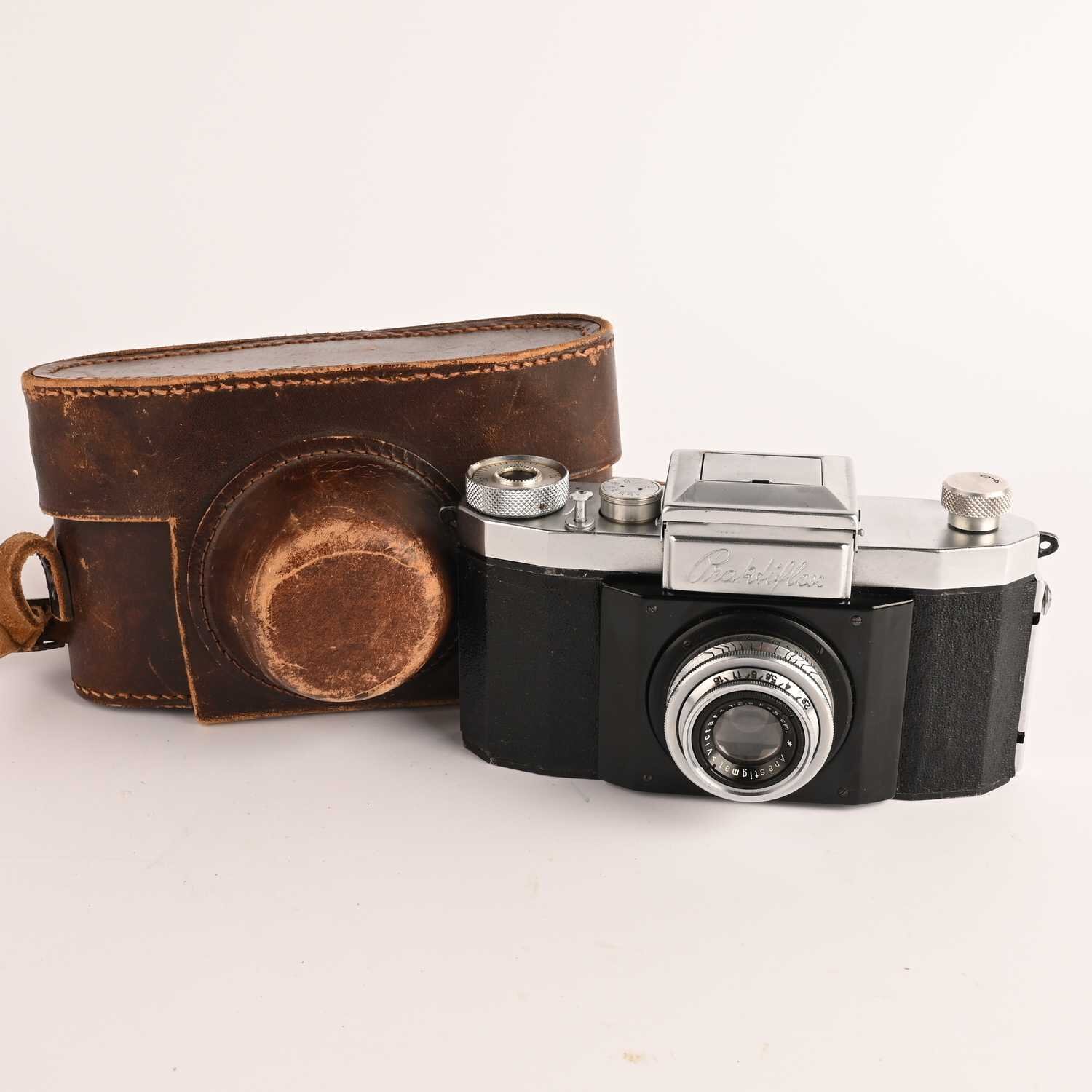 KW Praktiflex Kamera SLR 35mm Spiegelreflexkamera M42 black rare