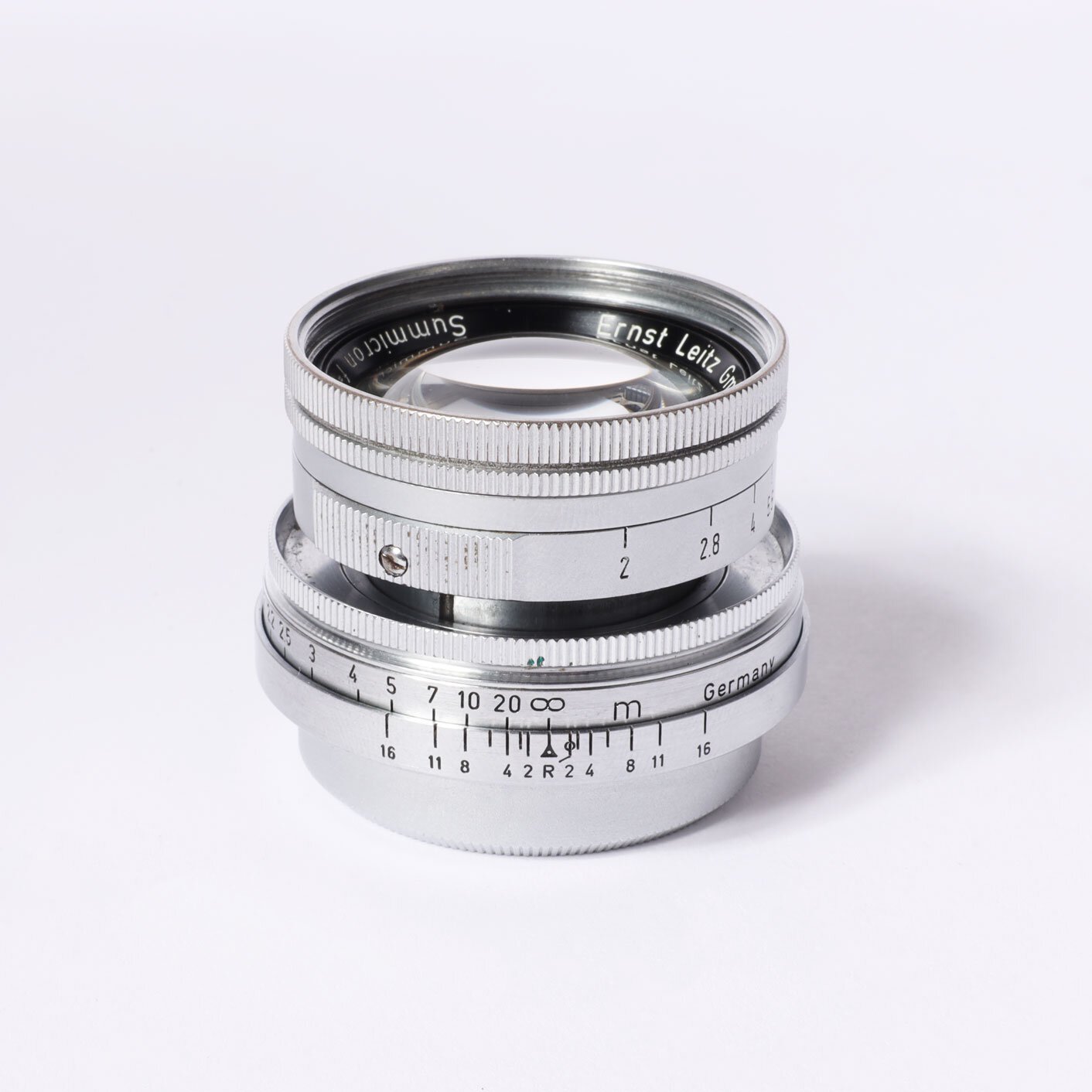 Leitz Leica Summicron 2/5cm M39 Screw Mount Lens versenkbar