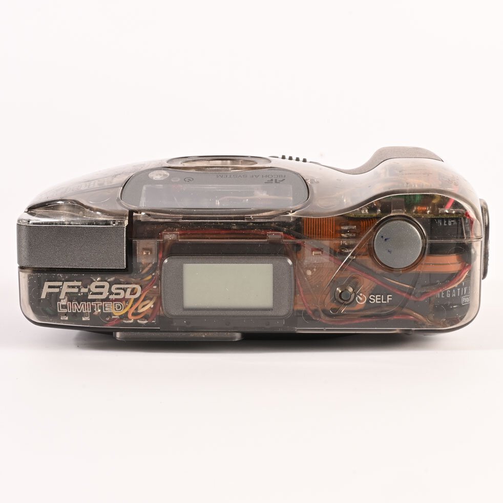 Ricoh FF-9SD Limited AF-Sucherkamera "Skeleton" transparentes Modell Nottested